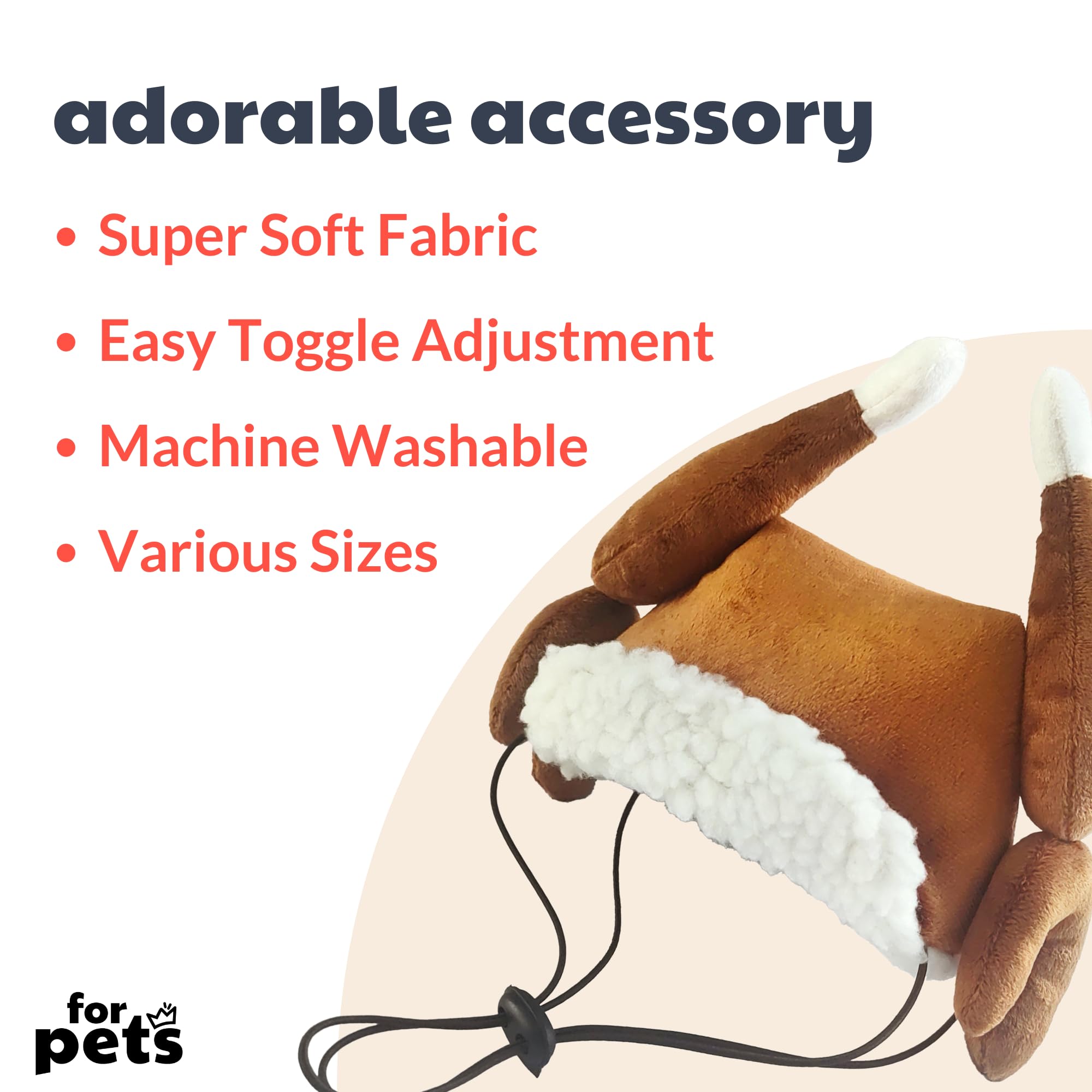 Huxley & Kent Pet Hat | Turkey Tester (Extra-Large) | Fun Thanksgiving Holiday Hat For Dogs/Cats | Cute, Comfortable And Fun | S