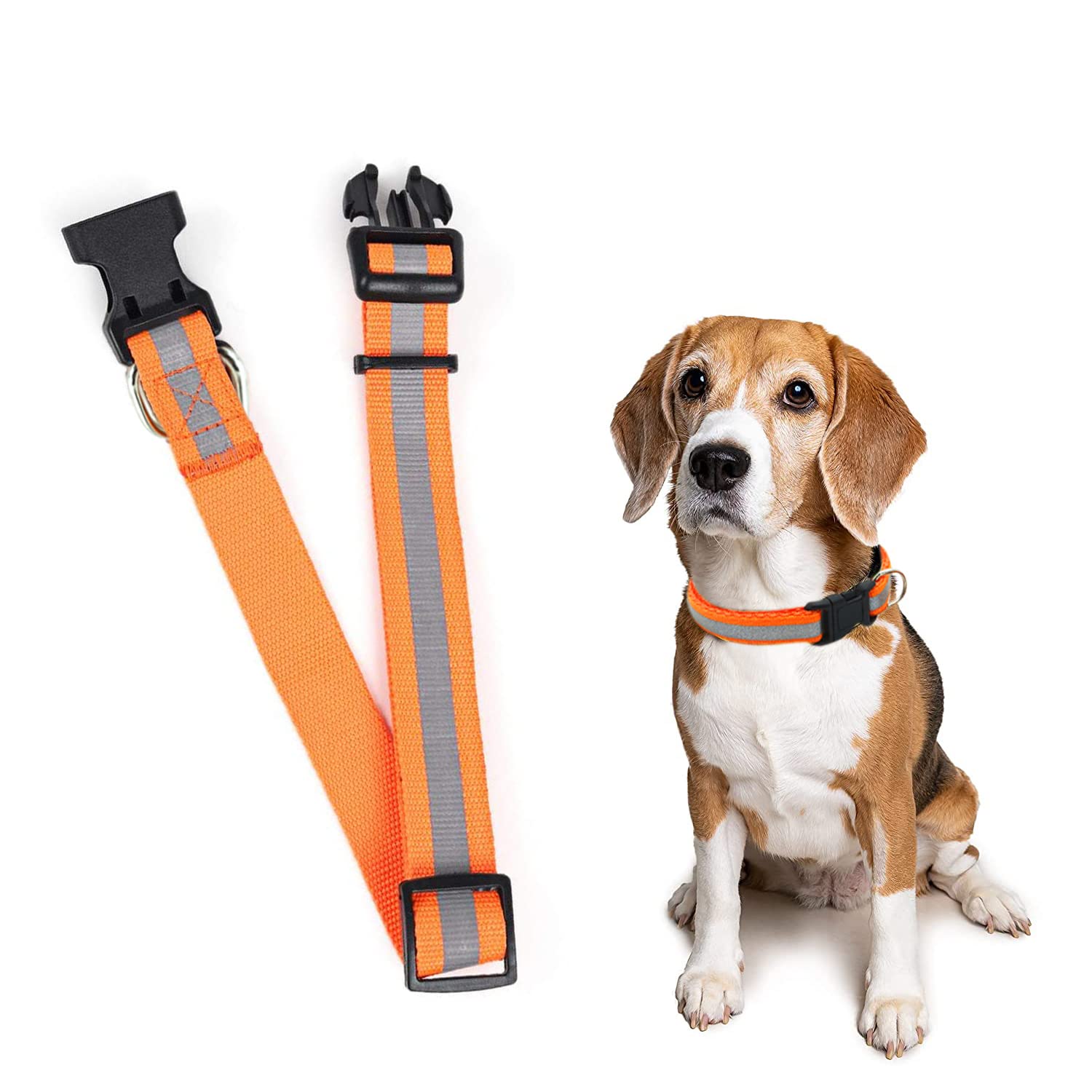 Western Era Dog Reflective Collar, Nylon Fabric, Flexible, Ultra Soft, High Density, Friendly To Pets And Has No Irritation, Pla