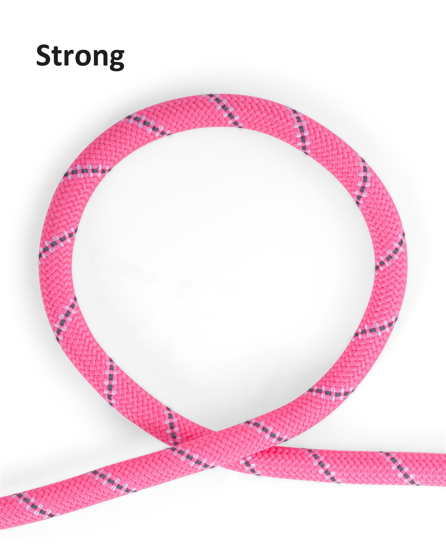 Long Dog Leash For Dog Training 16Ft/30Ft/50Ft/100Ft, Heavy Duty Dog Lead For Large Medium Small Dogs Outside Walking, Playing, Camping, Or Yard 12Pink16Ft
