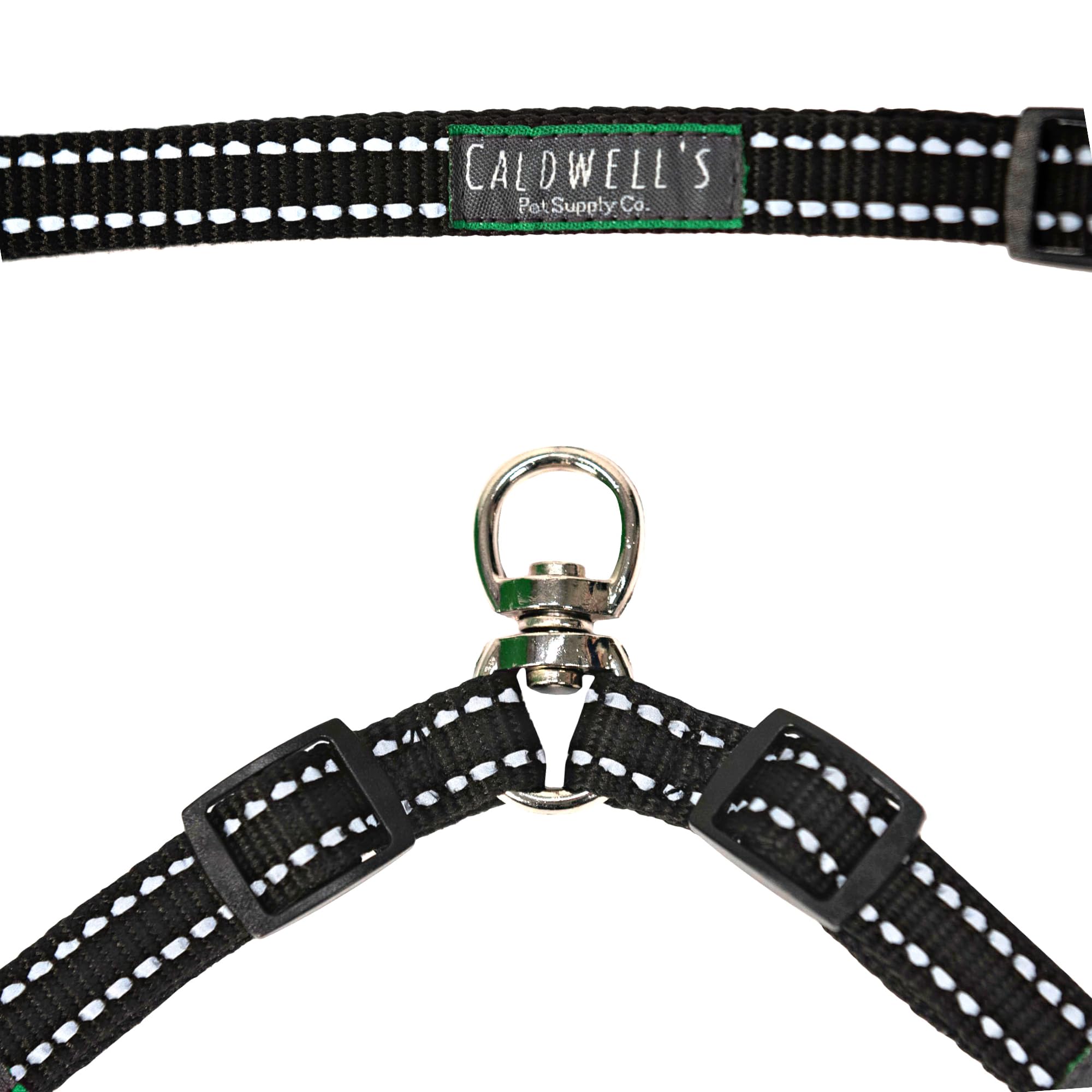 Caldwell'S Pet Supply Co. Leash Coupler, Two Dog Leash Splitter To Split Leashes For Walking 2 Dogs, Tangle Free Double Dog Leashes Connector, Adjustable Attachment For Small Or Medium Dogs