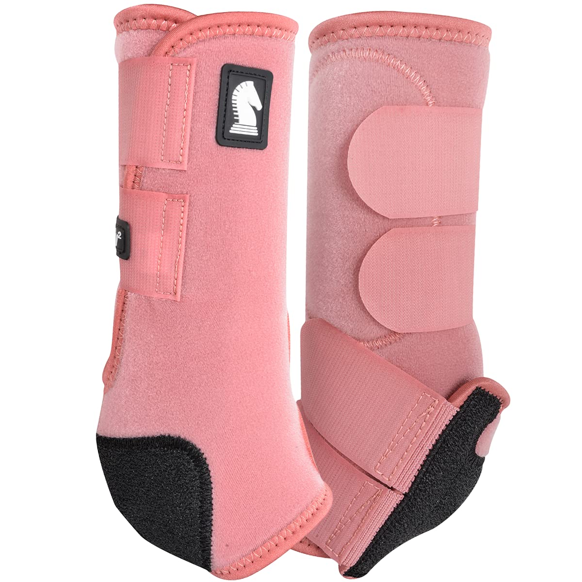 Classic Equine Legacy2 Support Boots, Hind (Blush, Medium)