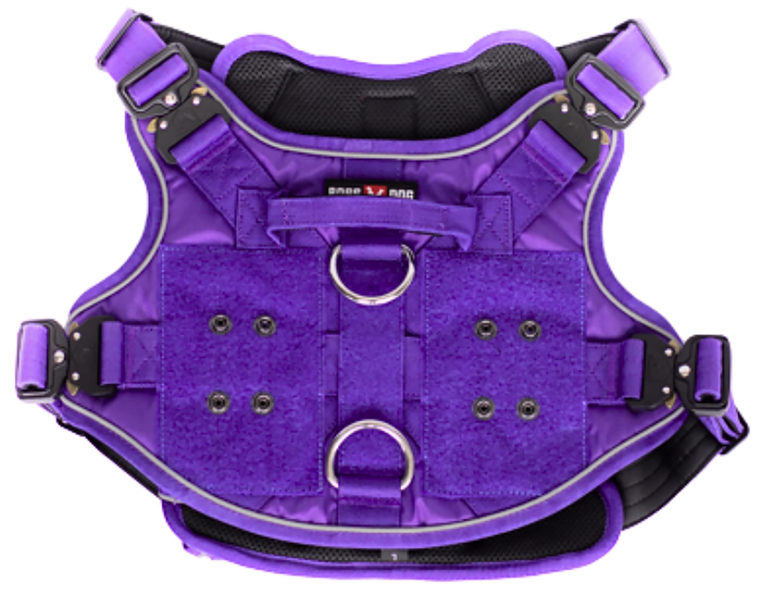 Boss Dog Tactical Harness, Purple, Medium
