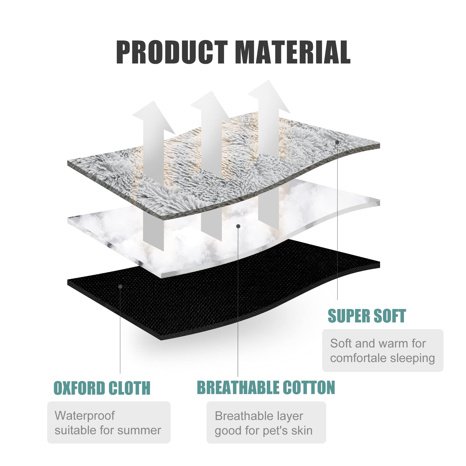Hdlkrr Cat Bed Small Dog Bed, Self Warming Cat Beds Self Heating Cat Dog Mat, Extra Warm Thermal Pet Pad For Indoor Outdoor Pets