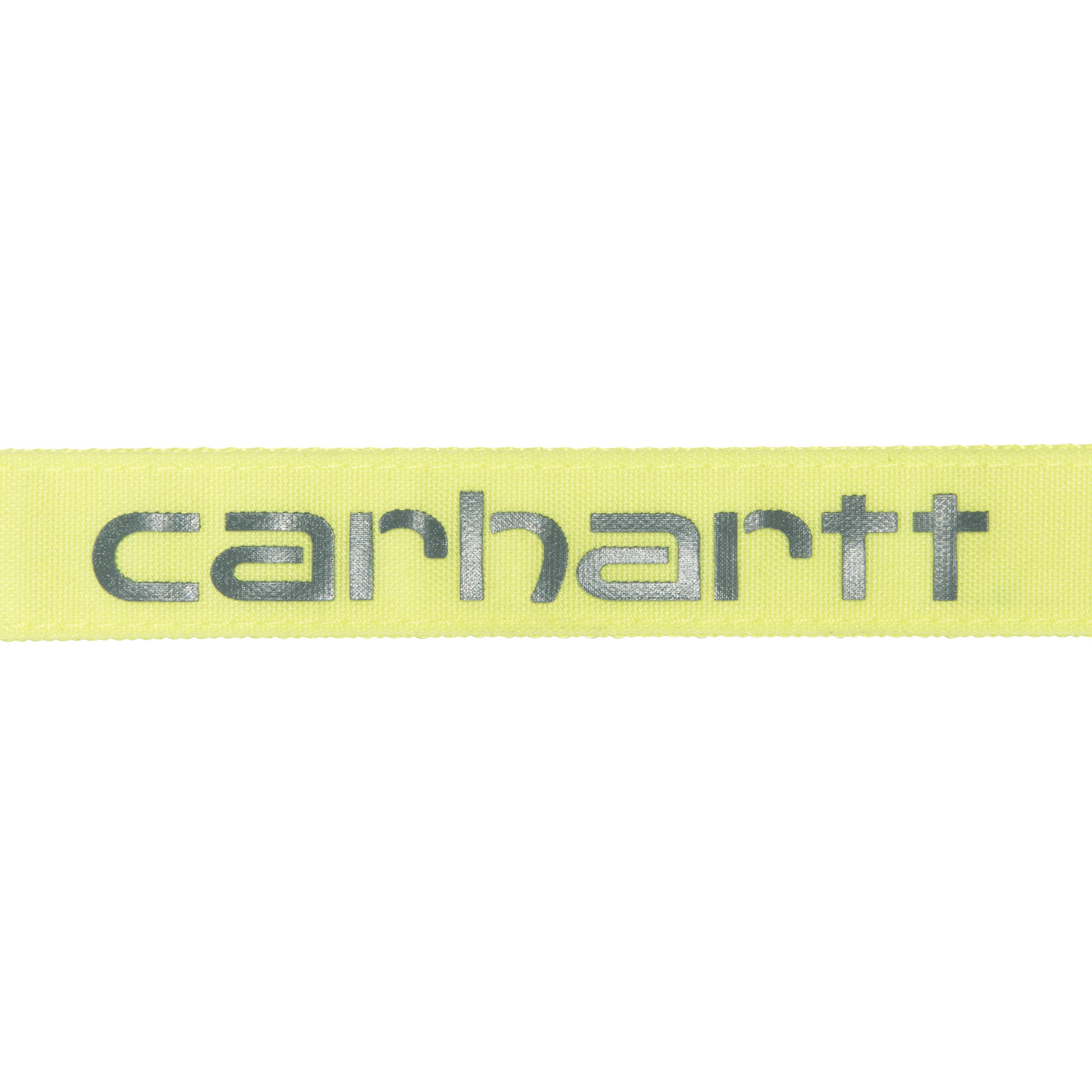 Carhartt Pet Durable Nylon Duck Leashes for Dogs, Reflective Stitching for Visibility, Brite Lime, Small