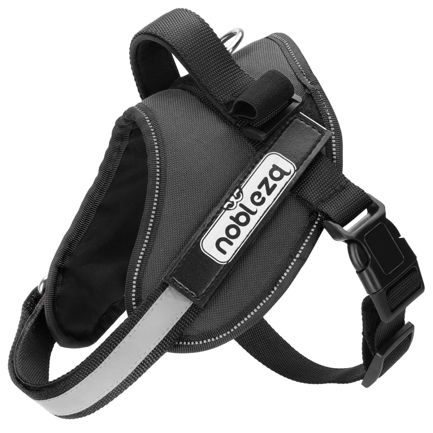 Nobleza Dog Vest Harness, Reflective No Pull Dog Harness with Handle and Soft Padding, Adjustable Easy On Grip Harness for Dogs