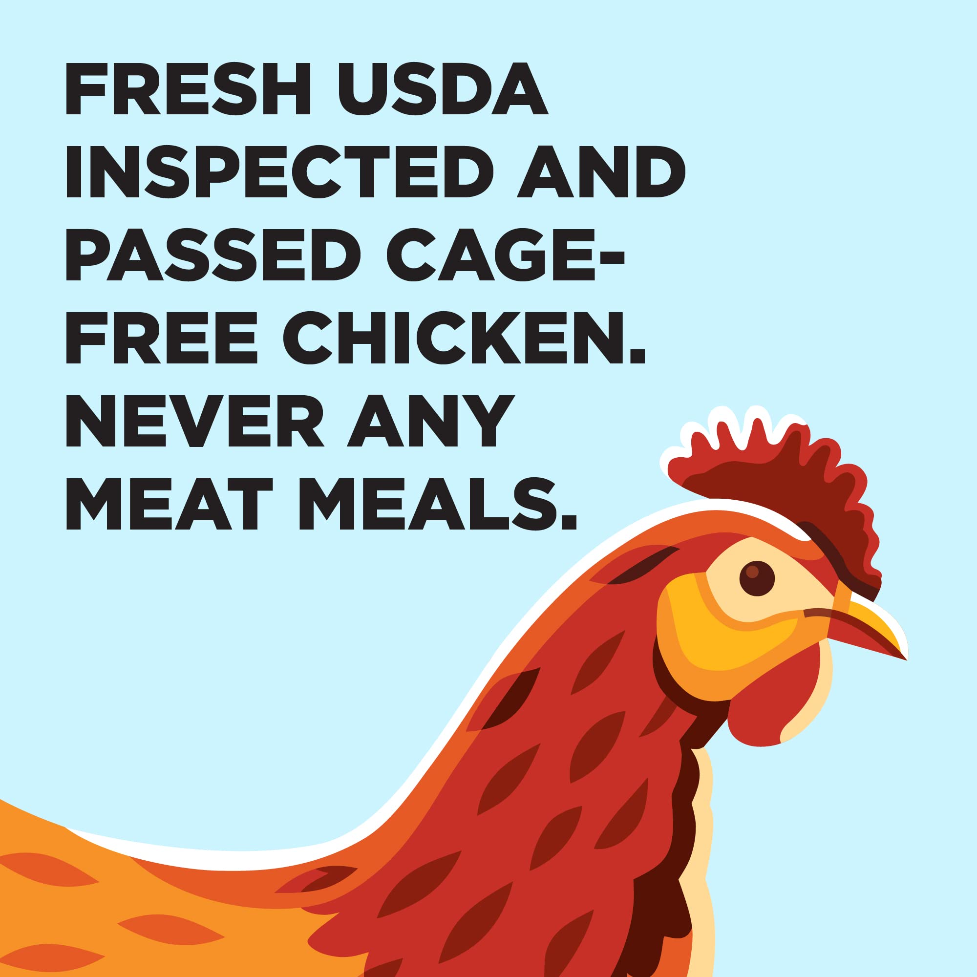 BIXBI Buckley Liberty Fresh Grain Free Chicken Recipe Dry Dog Food, 4 Pound - 6 per case