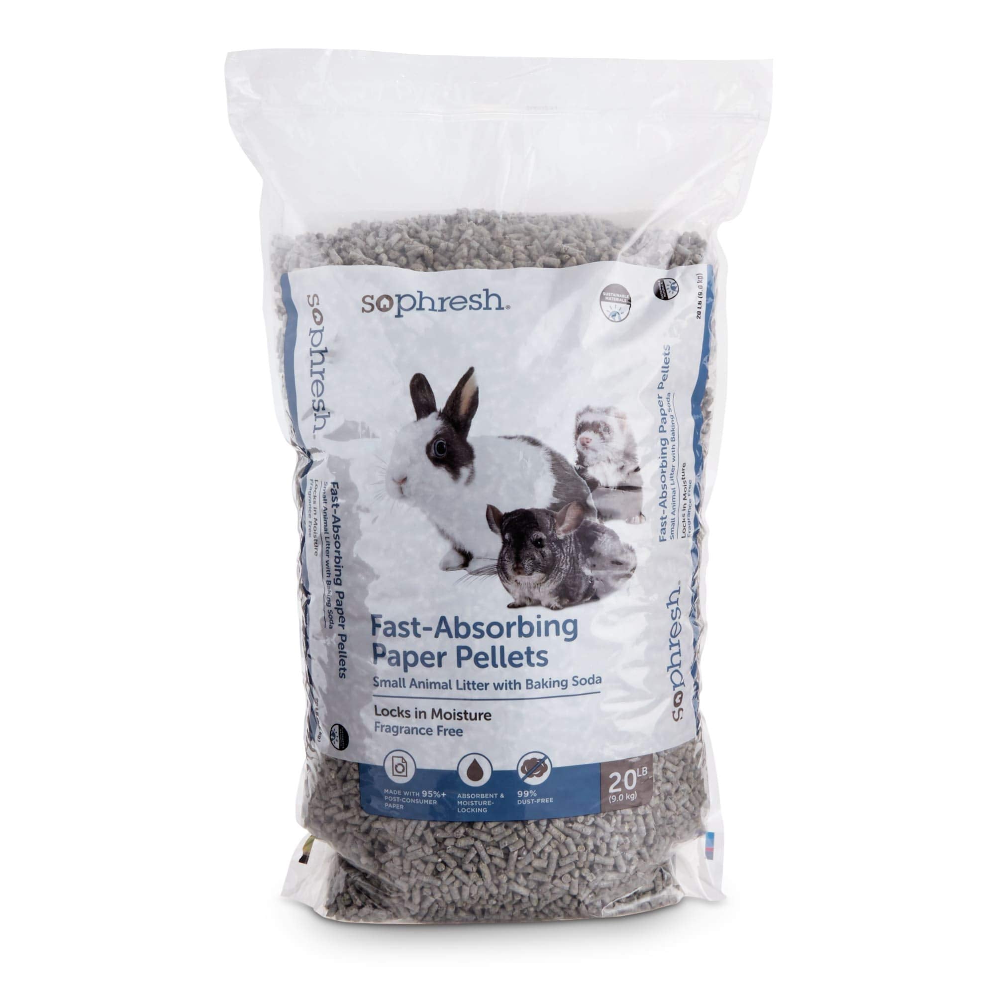 So Phresh Paper Pellets Small Animal Litter 20 Lbs.