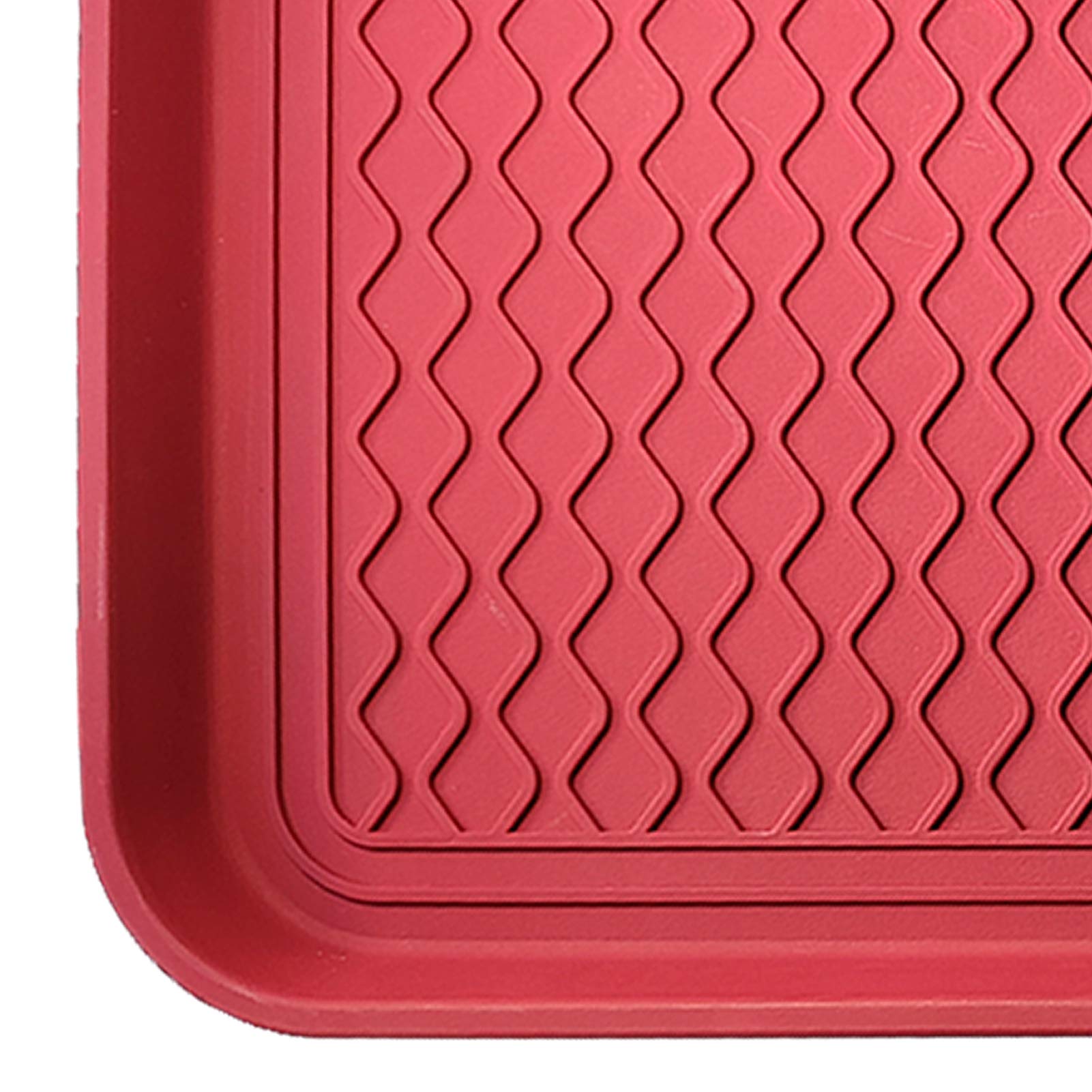 FDGARDEN Boot Tray 2 Pack Large Multifunctional Boot Mat Washable Indoor or Outdoor Tray Mat for Shoes Boots Plants Pots Paint T