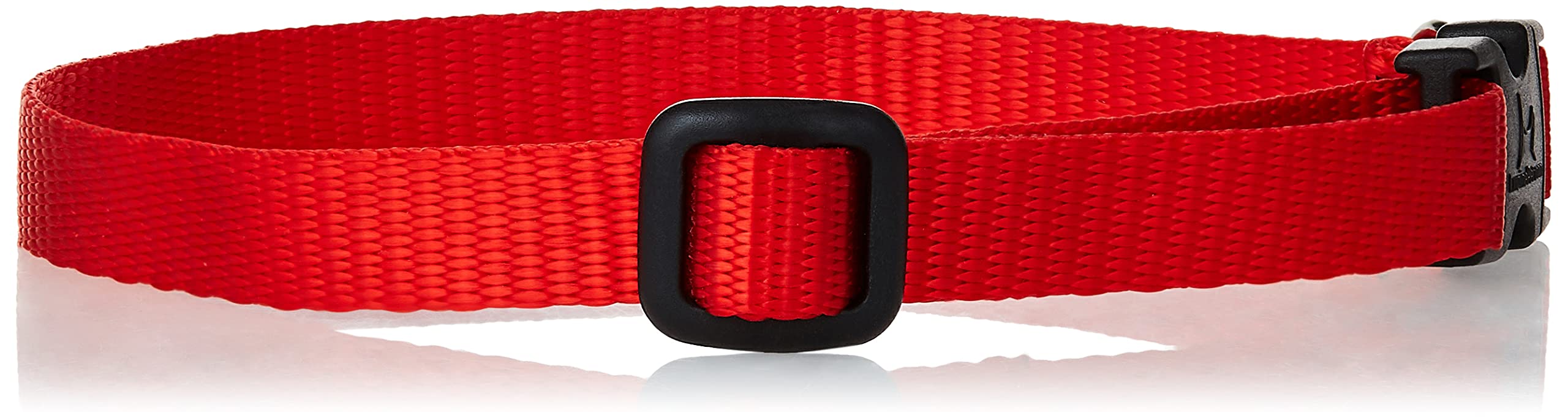 LupinePet Basics 1/2'' Red 10-16'' Adjustable Collar for Small Dogs