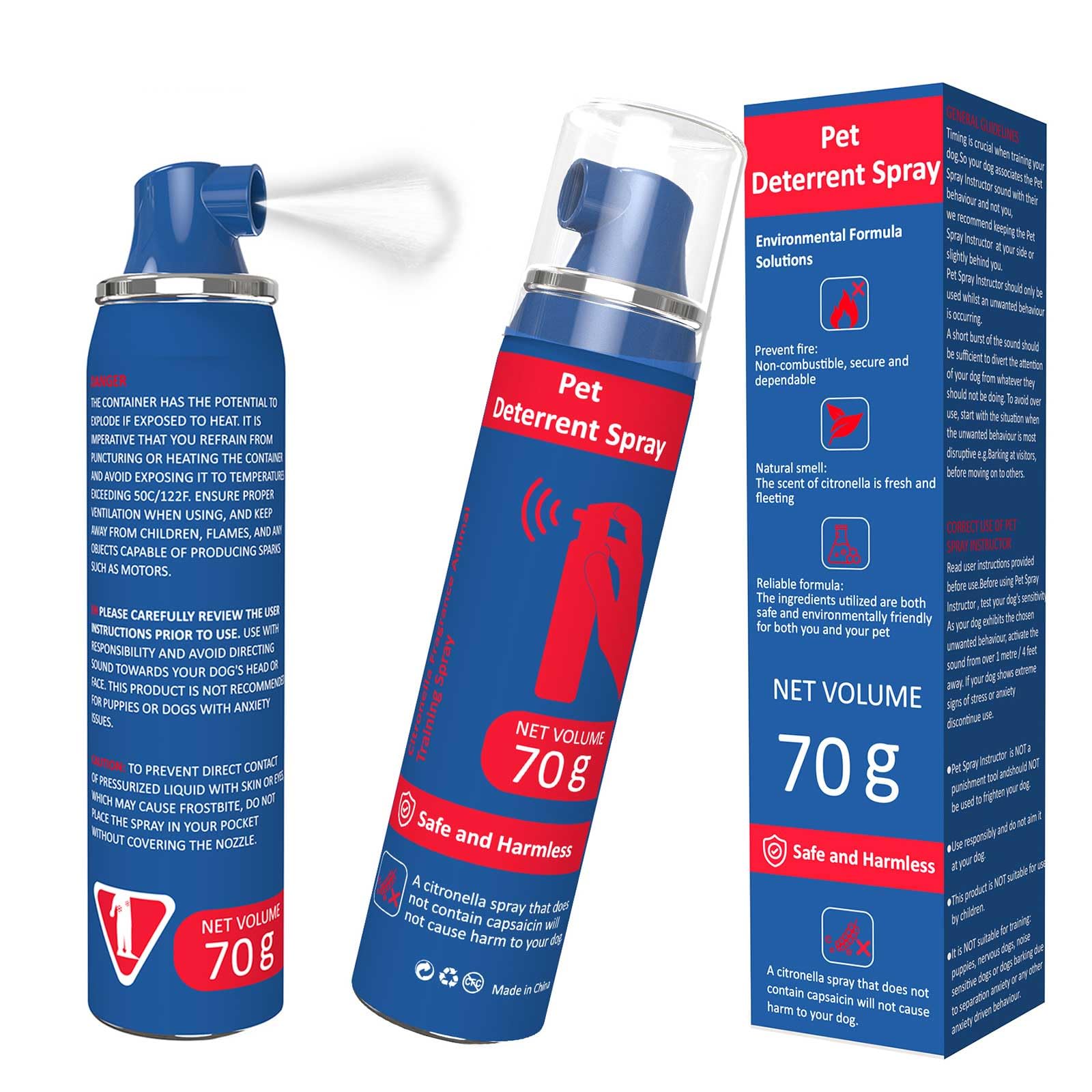 SeasonFit Corrector Spray Dog Trainer, 75ml Pet Instructor Spray for Dog, Humane Effective Help Dog Stop Unnecessary Behaviour: 