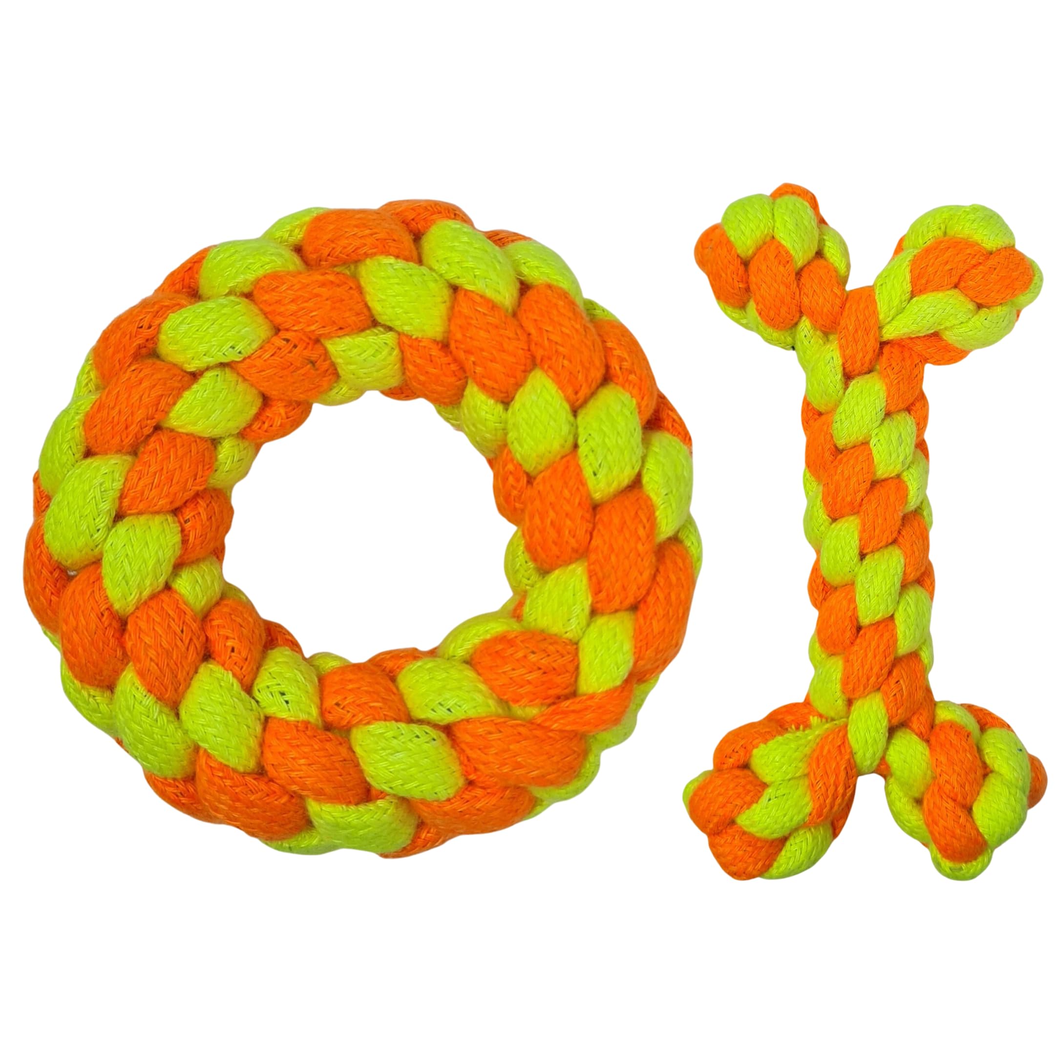 Captainfluffy Rope Toys For Dogs, Puppy Chew Teething Toy Combo| Durable Rope Chewing Toys For Dogs, Dog Toy, Pet Toys