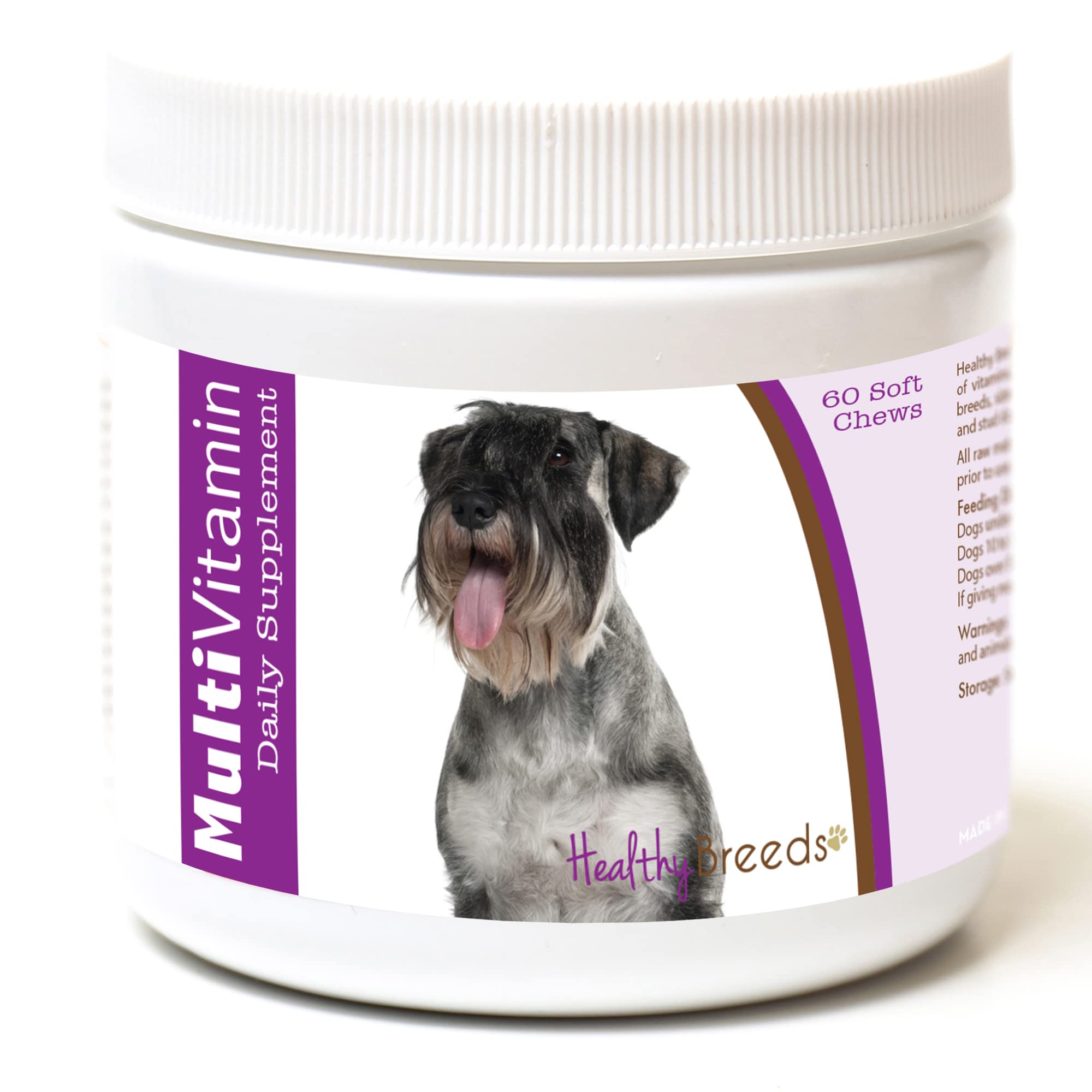 Healthy Breeds Standard Schnauzer Multi-Vitamin Soft Chews 60 Count