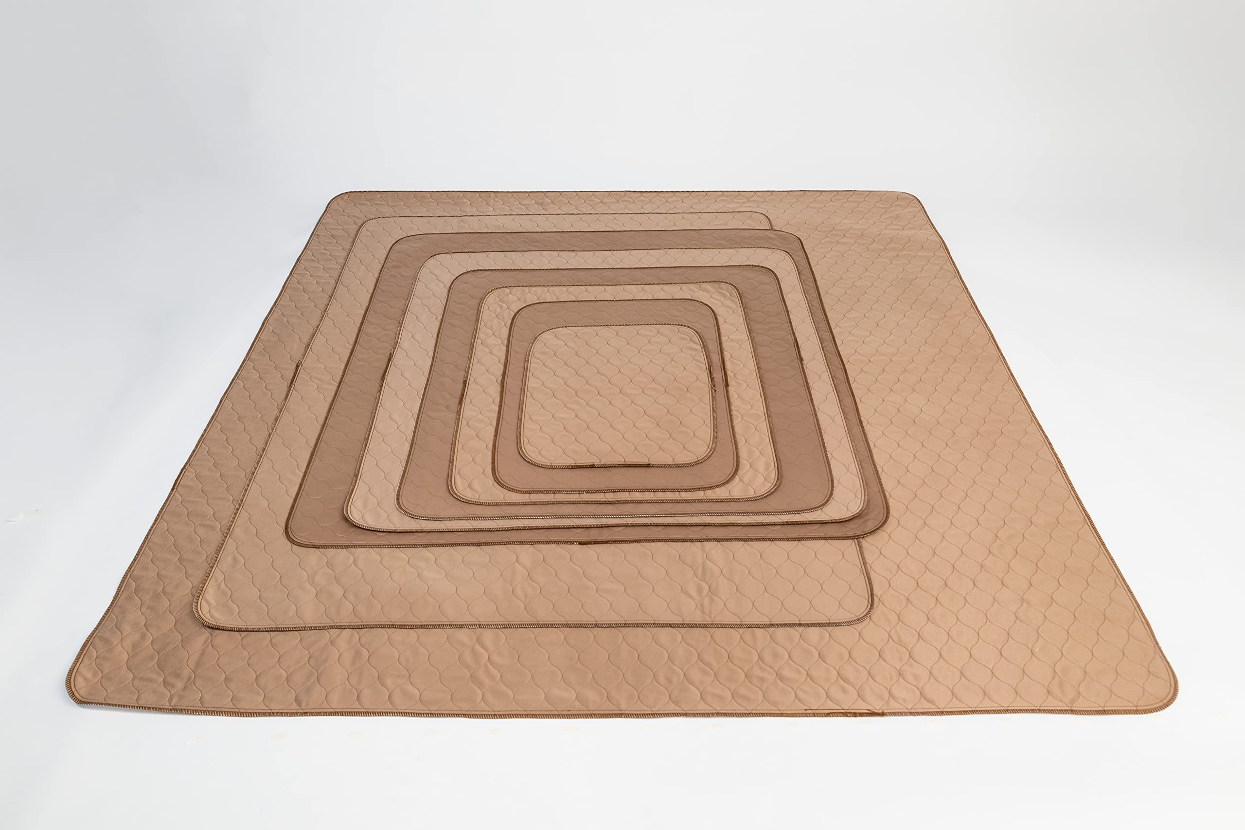 Ezwhelp Reusable Dog Pee Pads - Dogs Waterproof Training Pads - Washable & Sanitary - Rounded Corners - Laminated, Lightweight,