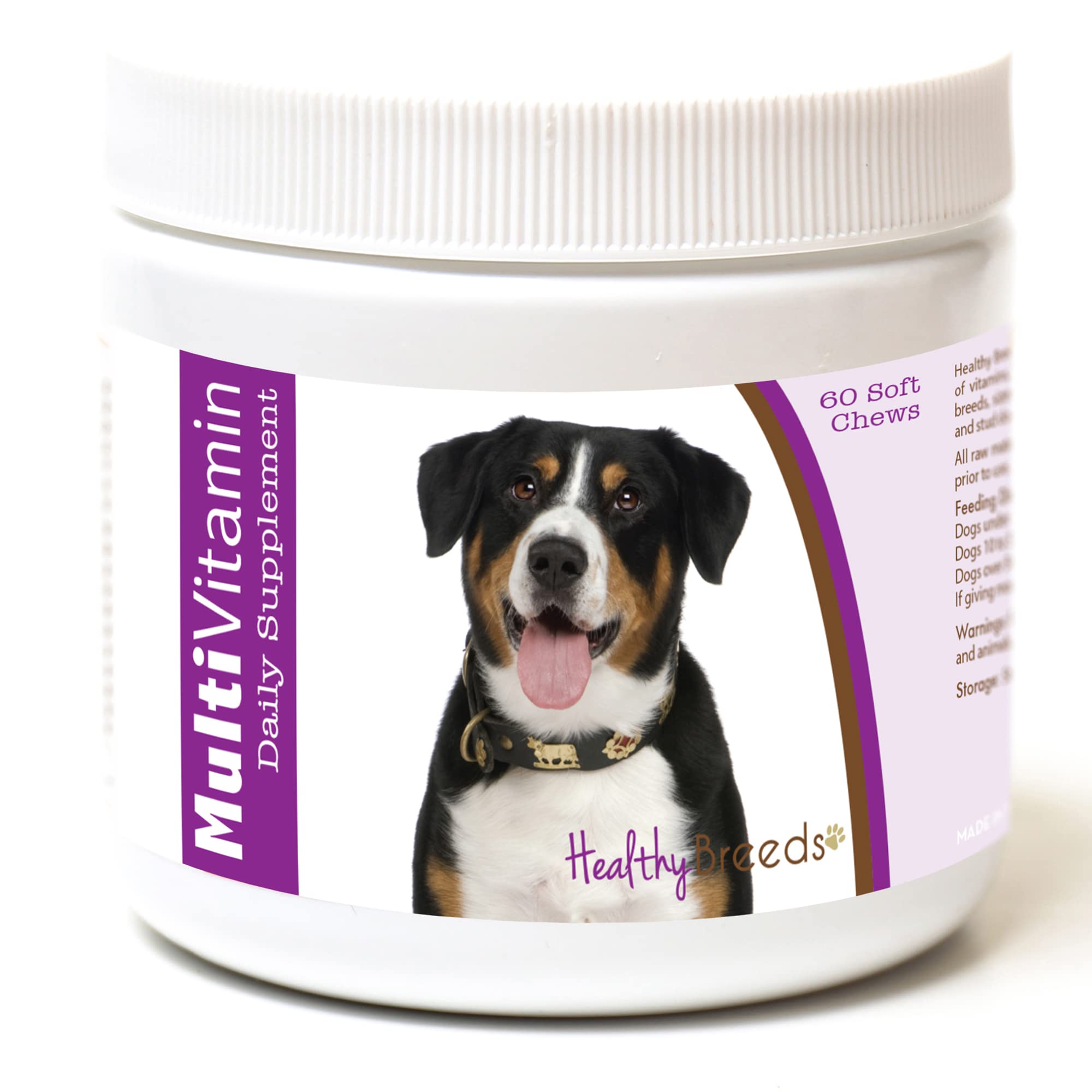 Healthy Breeds Entlebucher Mountain Dog Multi-Vitamin Soft Chews 60 Count