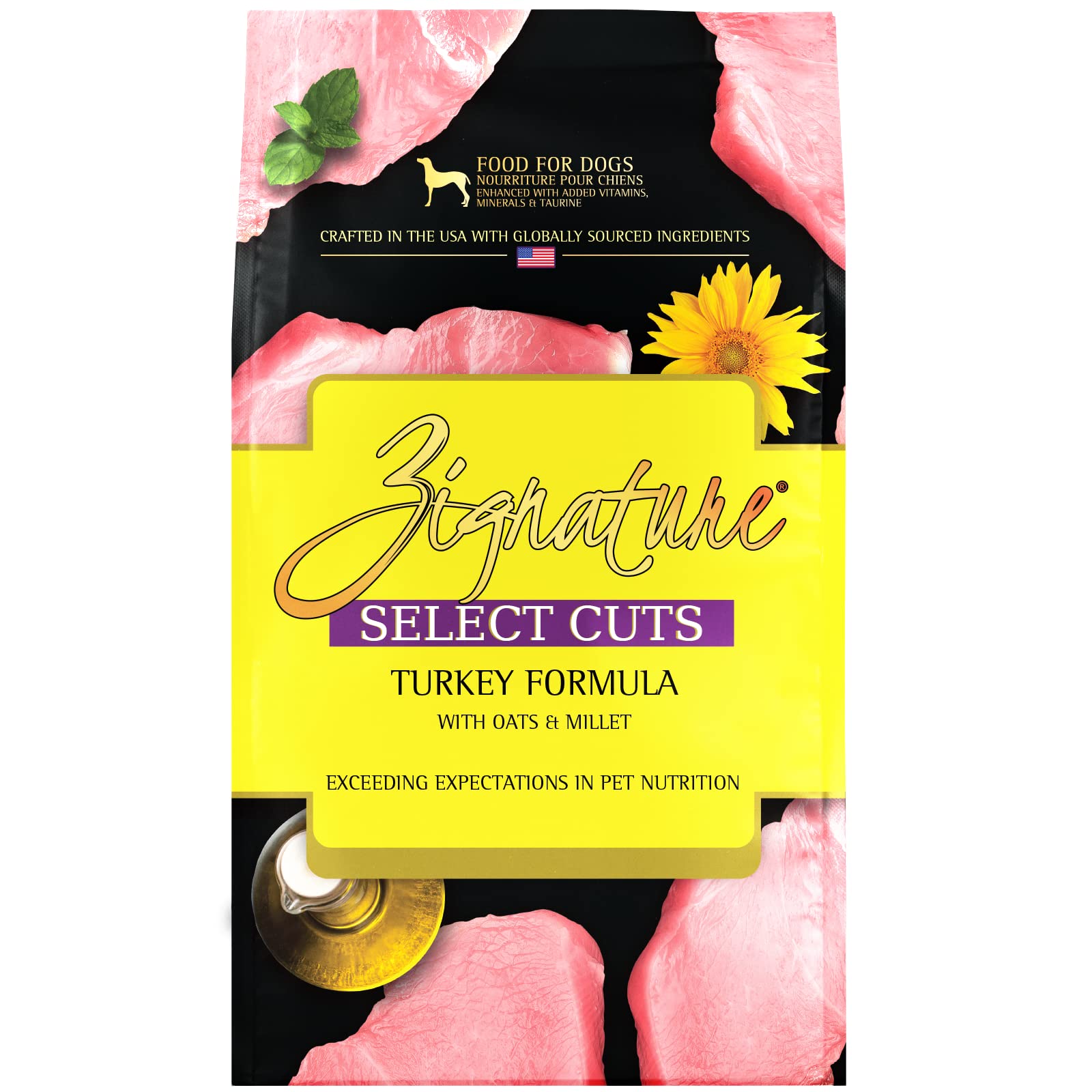 Zignature Select Cuts Turkey Formula Dry Dog Food 12.5lb