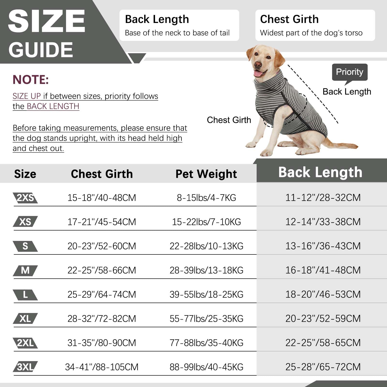 Rozkitch Dog Winter Coat Soft Pullover Pajamas, Pet Windproof Warm Cold Weather Jacket Vest Cozy Jumpsuit Apparel Outfit Clothes