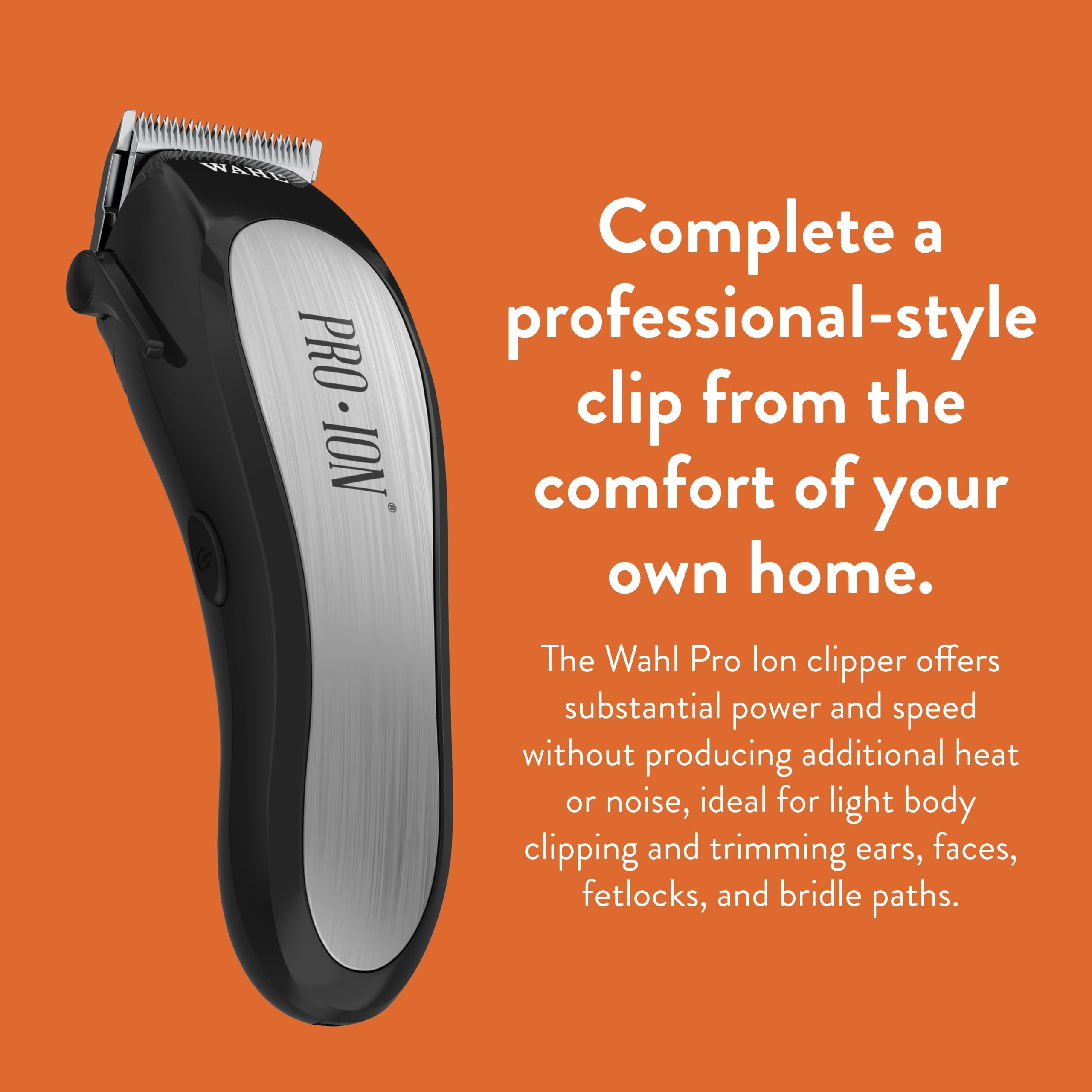Wahl Professional Animal Pro Ion Equine Cordless Horse Clipper And Grooming Kit