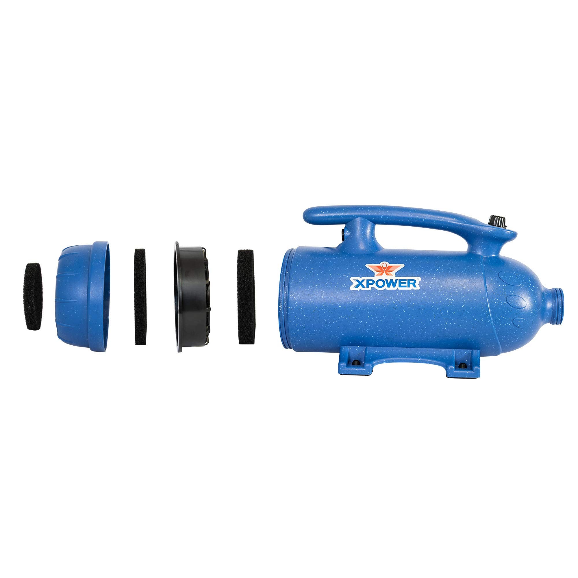 Xpower B-27 Powerful, Professional Pet Grooming Force Dryer With Dual Motors, Variable Speed Control