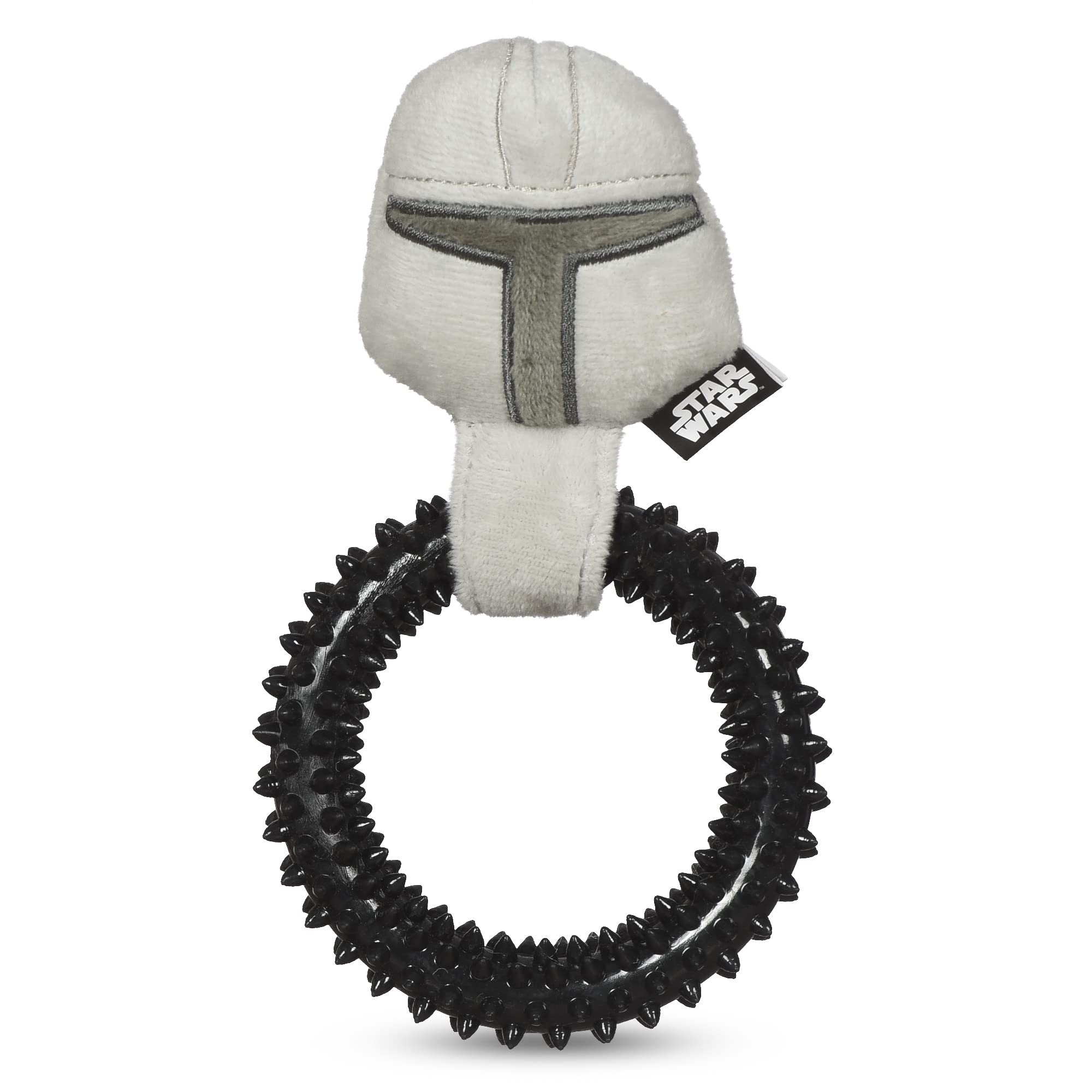 Star Wars For Pets The Mandalorian Puppy Ring Teether Toy | The Mandalorian Teething Toy For Puppies | Dog Toys, Puppy Teething 