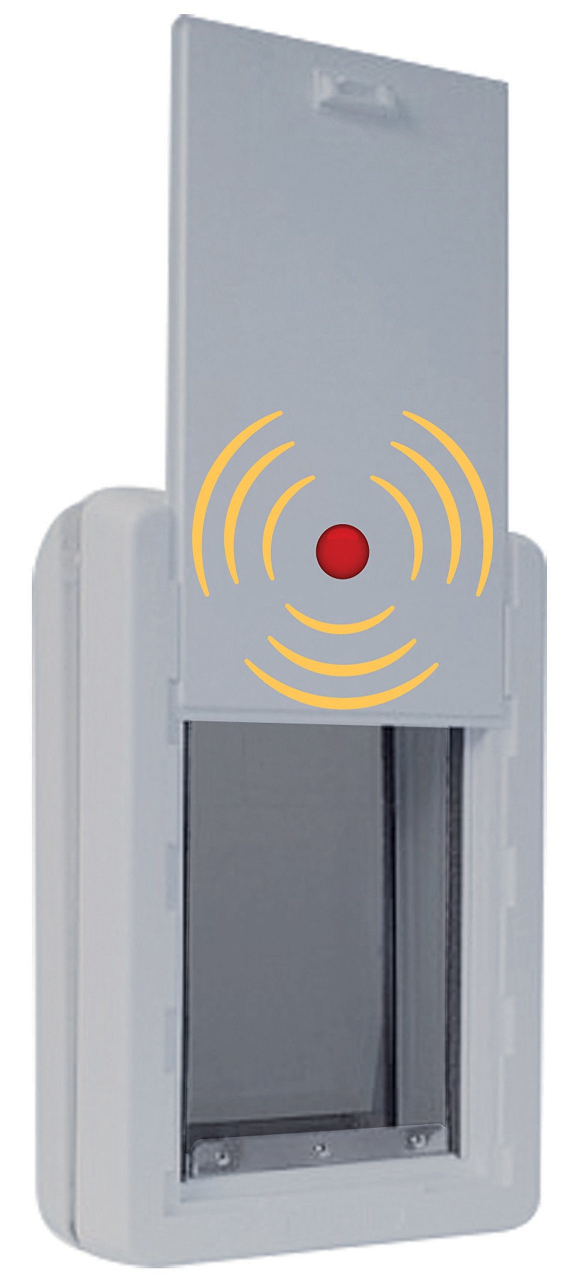 Ideal Pet Products Designer Series Ruff Weather Alarm Alert Pet Door , X-Large 9.75' X 17' Flap Size