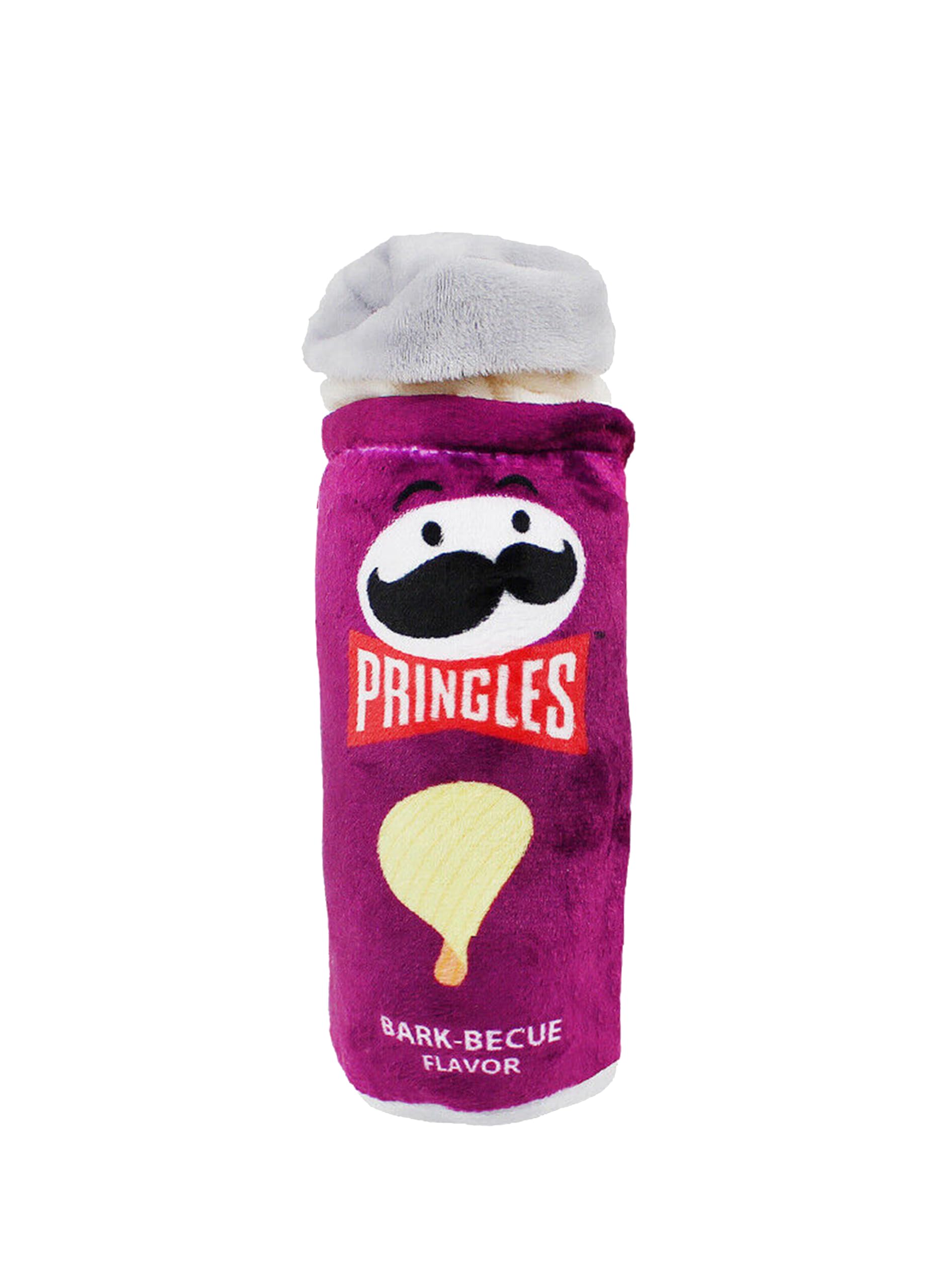 eolo Pringles Squeaky Dog Toy | Fun Plush Chew & Fetch Toy with Builtin Squeaker | Durable & PetSafe Dog Toy for Active Play (