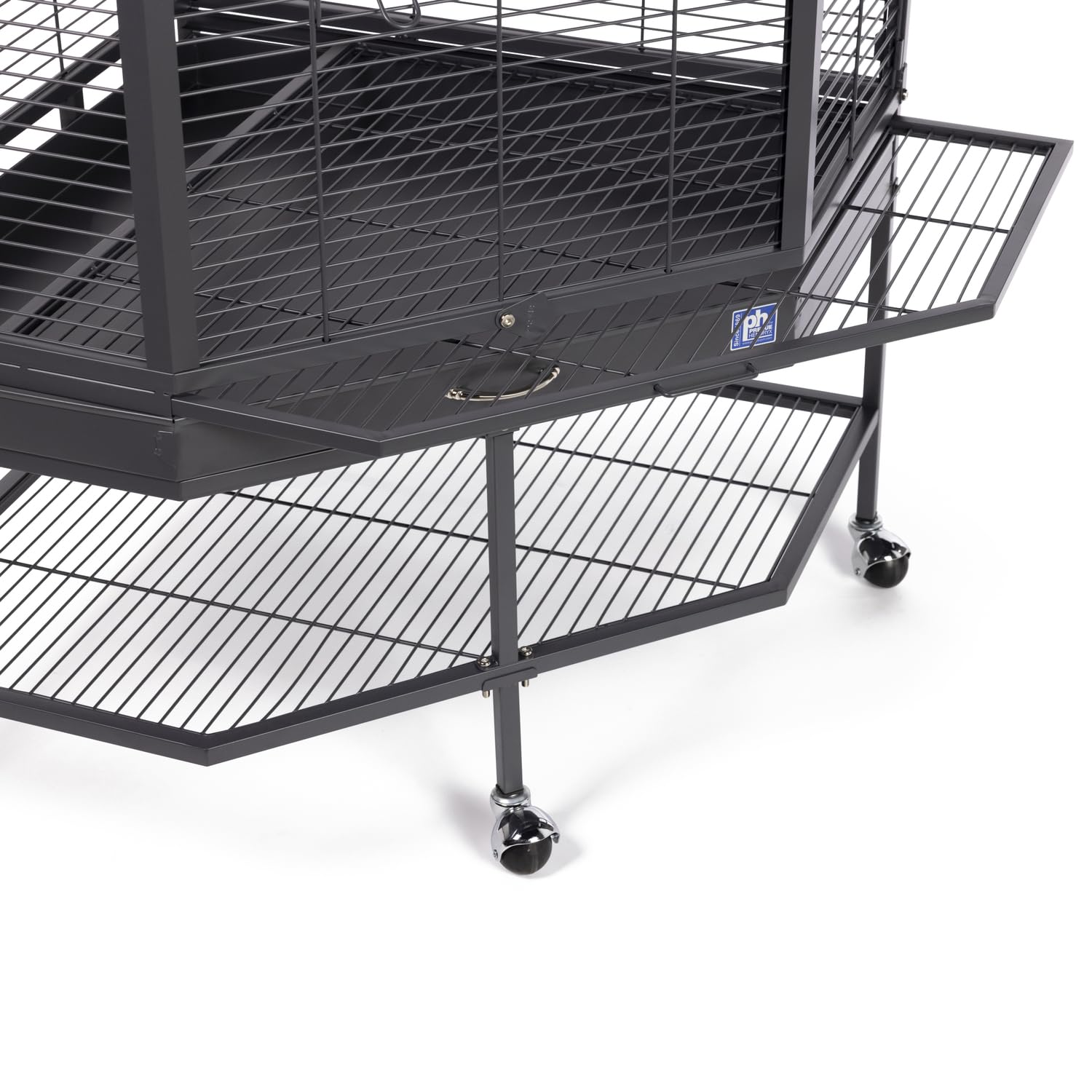 Prevue Pet Products Corner Bird Cage with Playtop