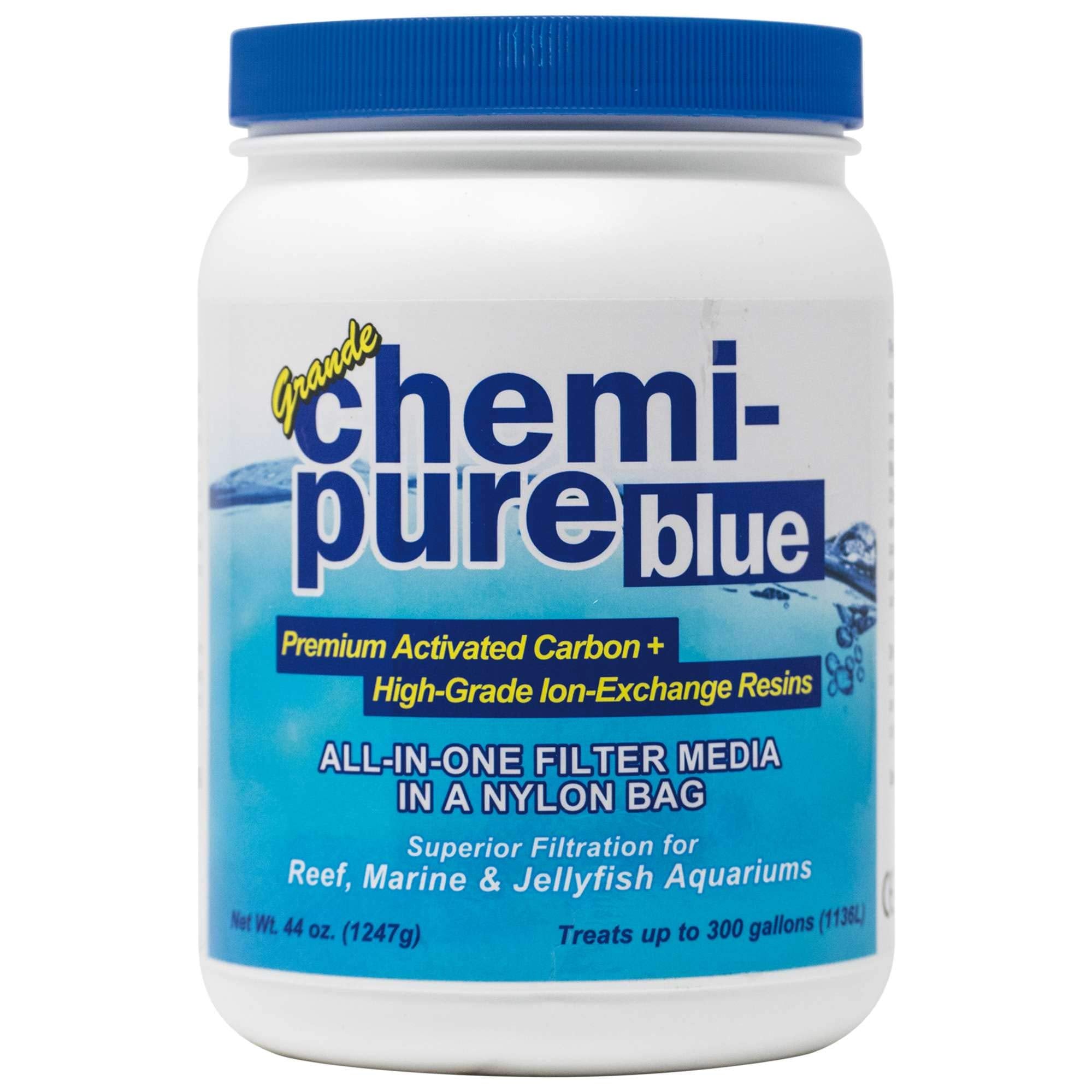 Boyd Enterprises Cpblu44 Chemi-Pure Blue Grande Aquarium Filtration, 44 Oz, Black