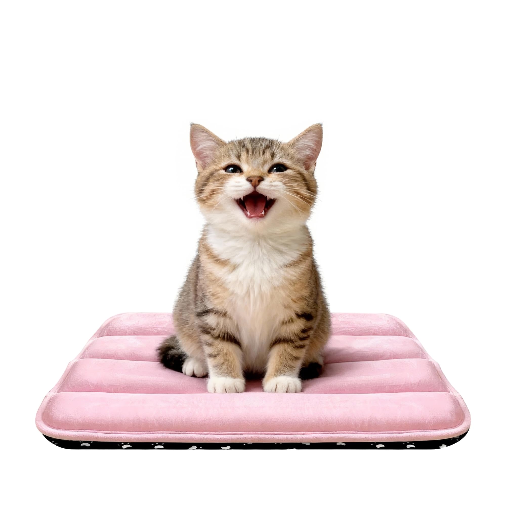 pobopobo Dog Crate Pad, Ultra Soft & Anti-Slip Kennel Mat, Secure Fit for Metal Crates & Dog Cages, Washable Cozy Bed for Extra 