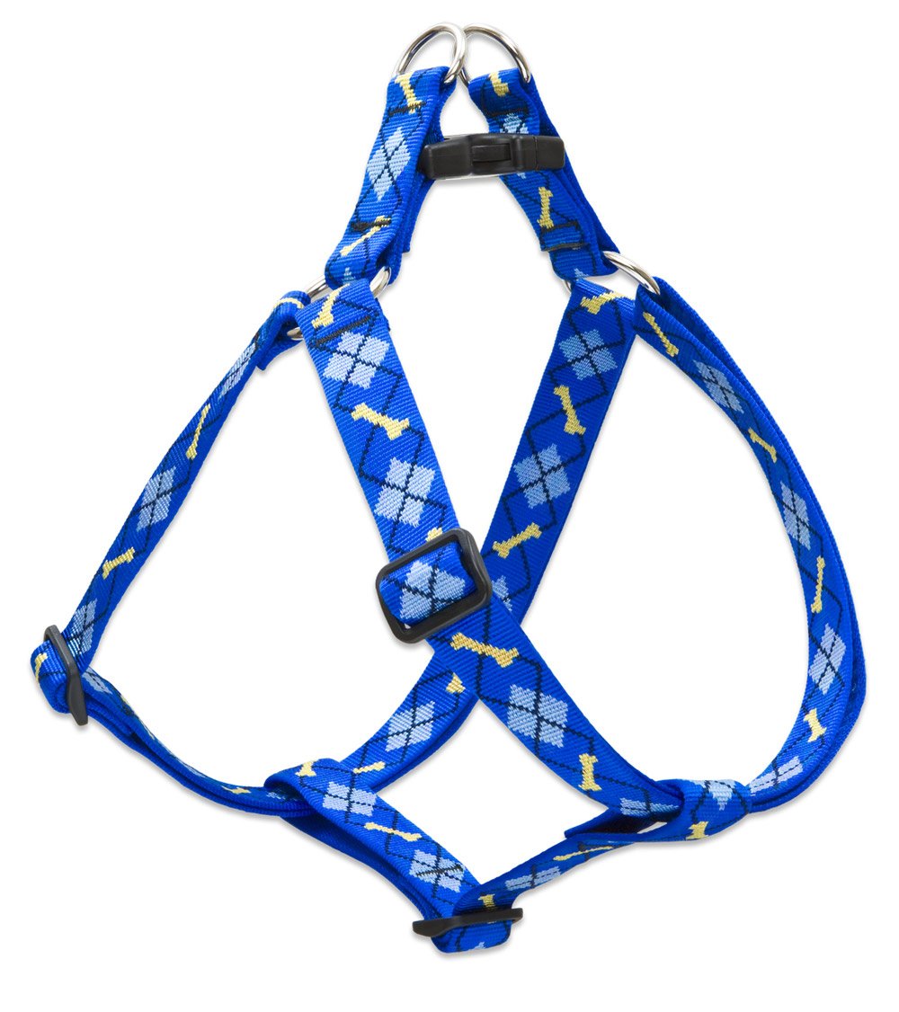 Lupinepet Originals 1'' Dapper Dog 19-28'' Step In Harness For Medium Dogs