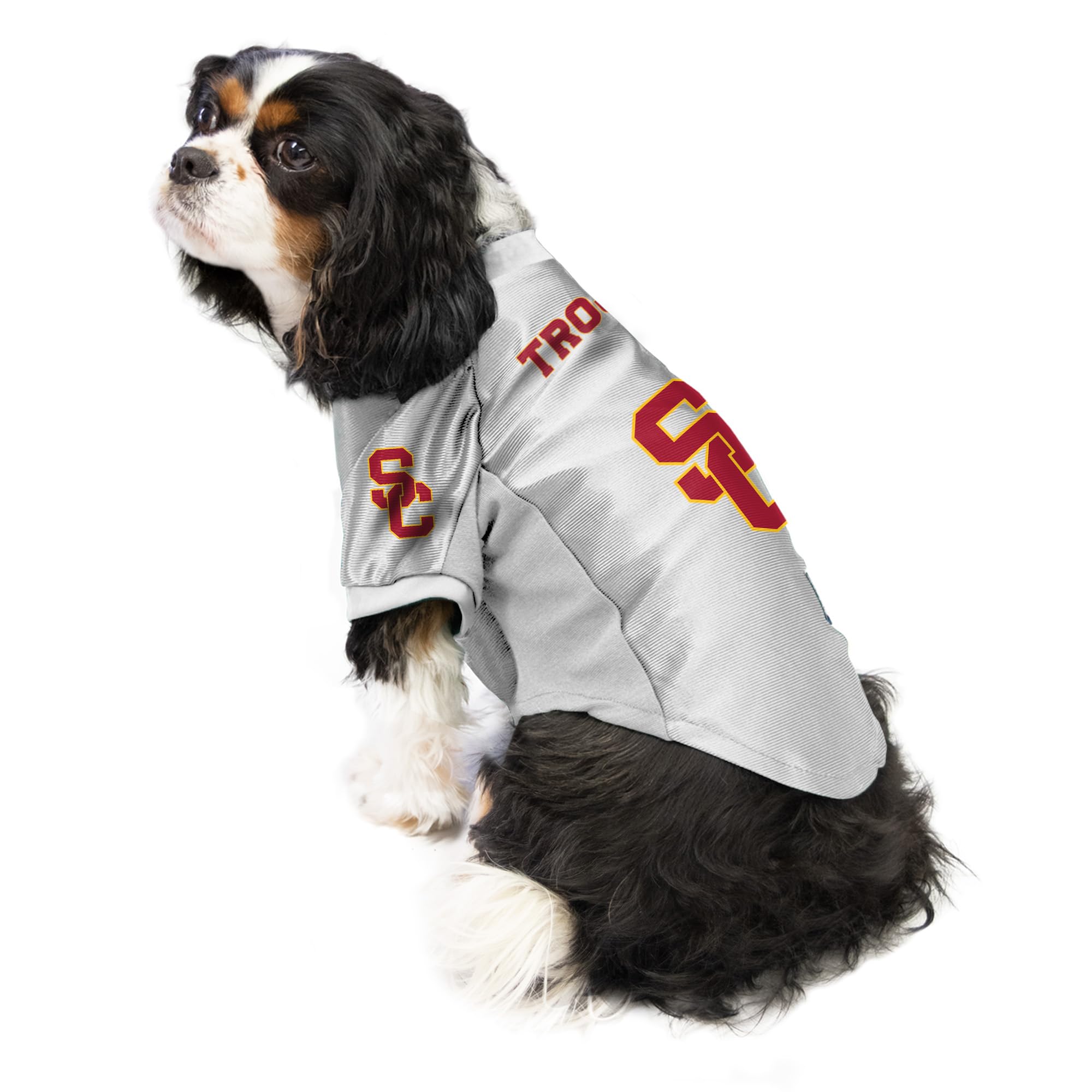 Usc Trojans Pet Jersey Stretch Size Xl - Special Order