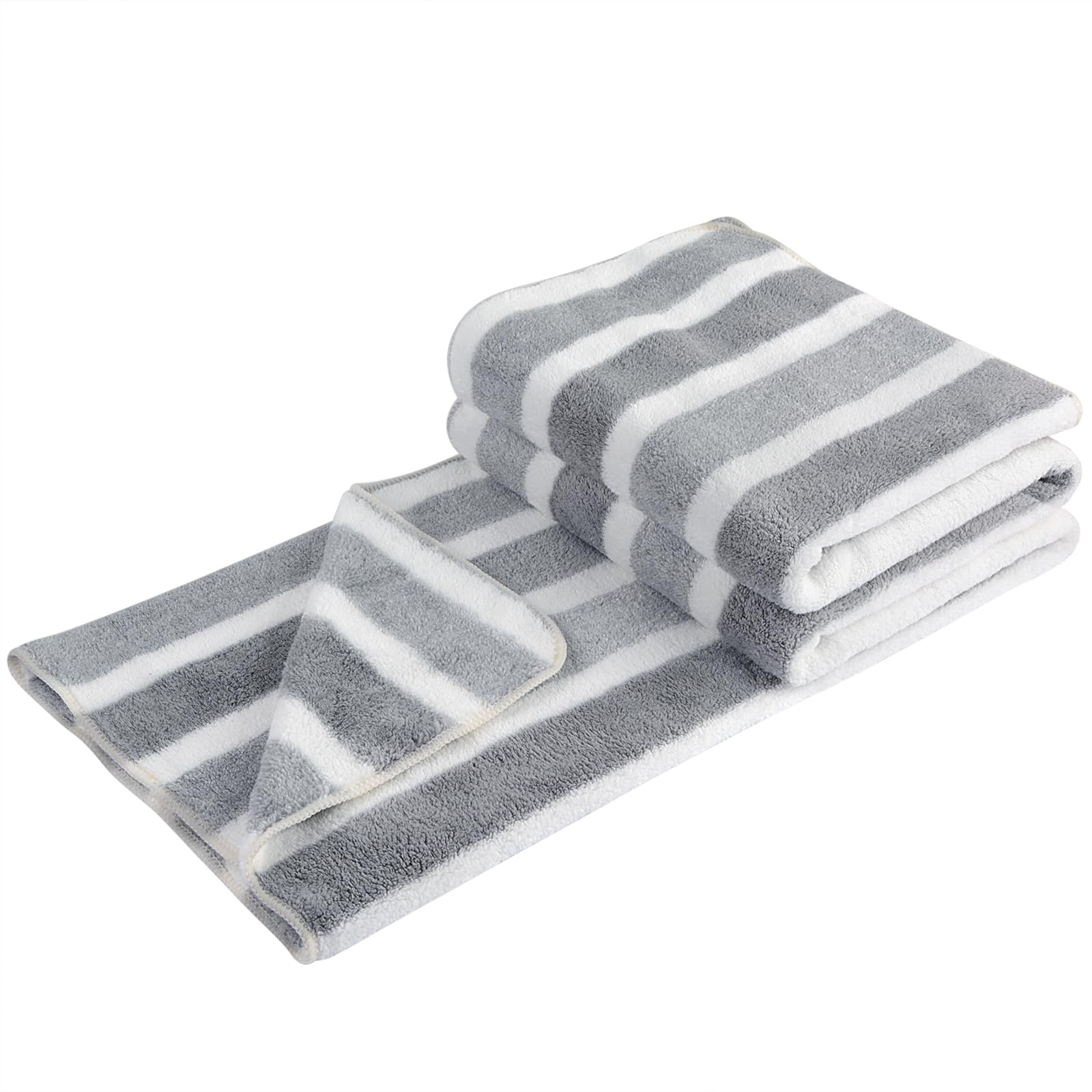 KinHwa Dog Towel Super Absorbent Pet Bath Towel Microfiber Dog Drying Towel for Small, Medium, Large Dogs and Cats 30inch x 50in
