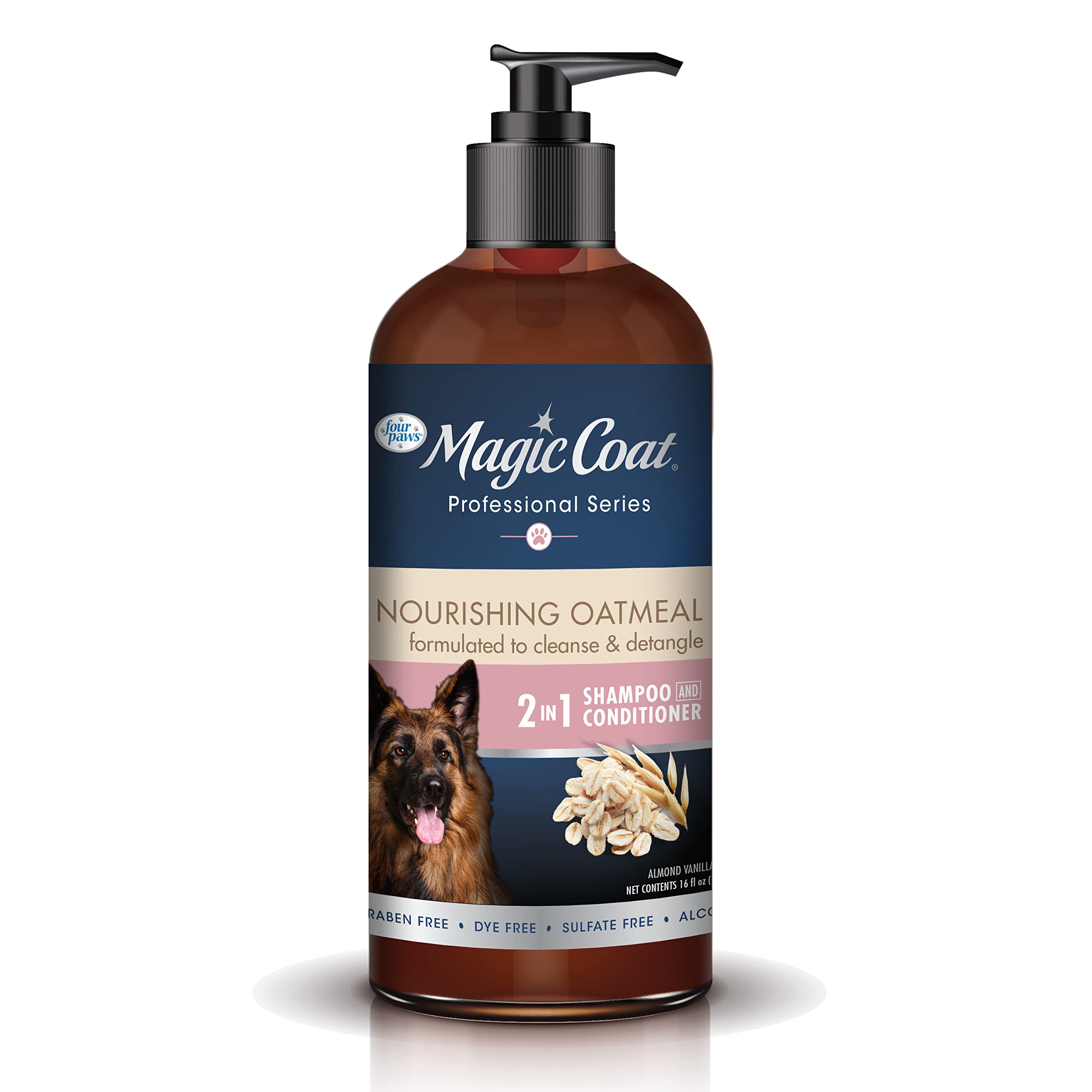 Magic Coat Professional Series Nourishing Oatmeal 2 In 1 Dog Shampoo and Conditioner