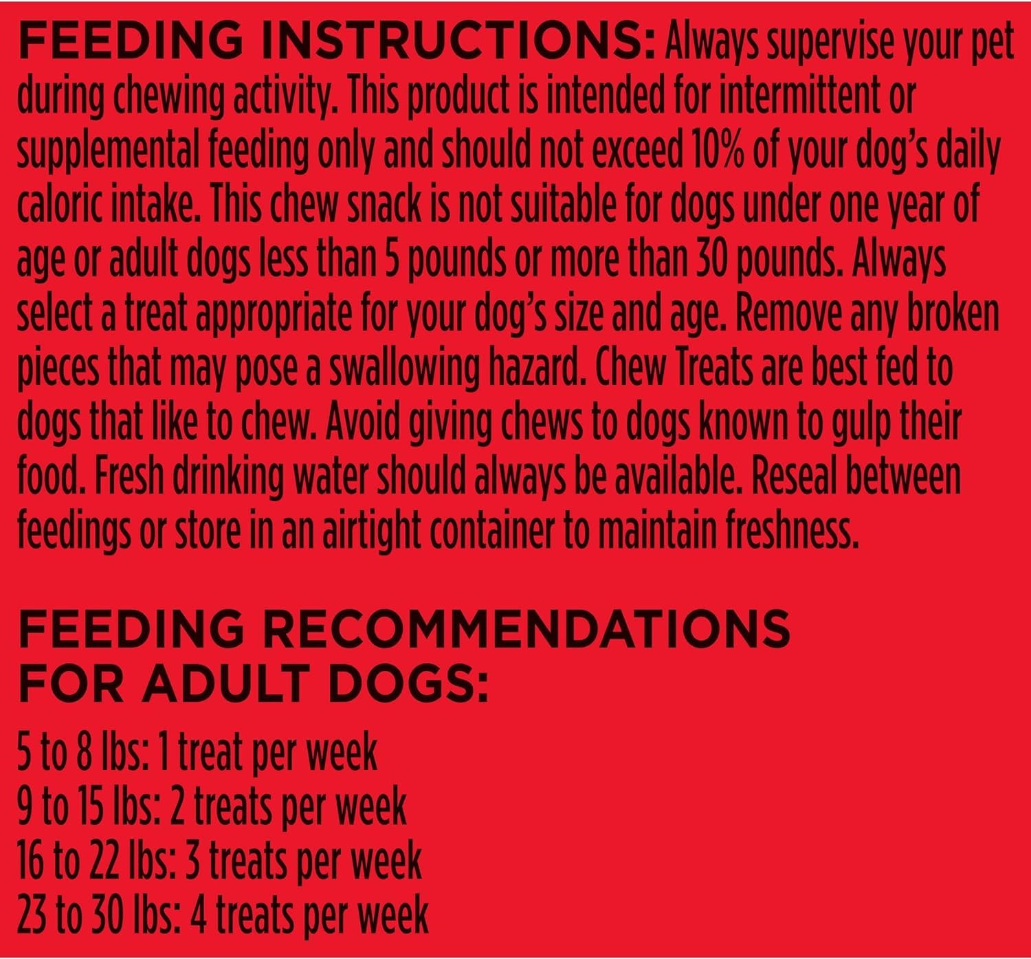 Milk-Bone Mini Comfort Chews, Rawhide Free Dog Treats with Unique Chewy Texture and Real Beef, 18 Mini Chews (Pack of 4)