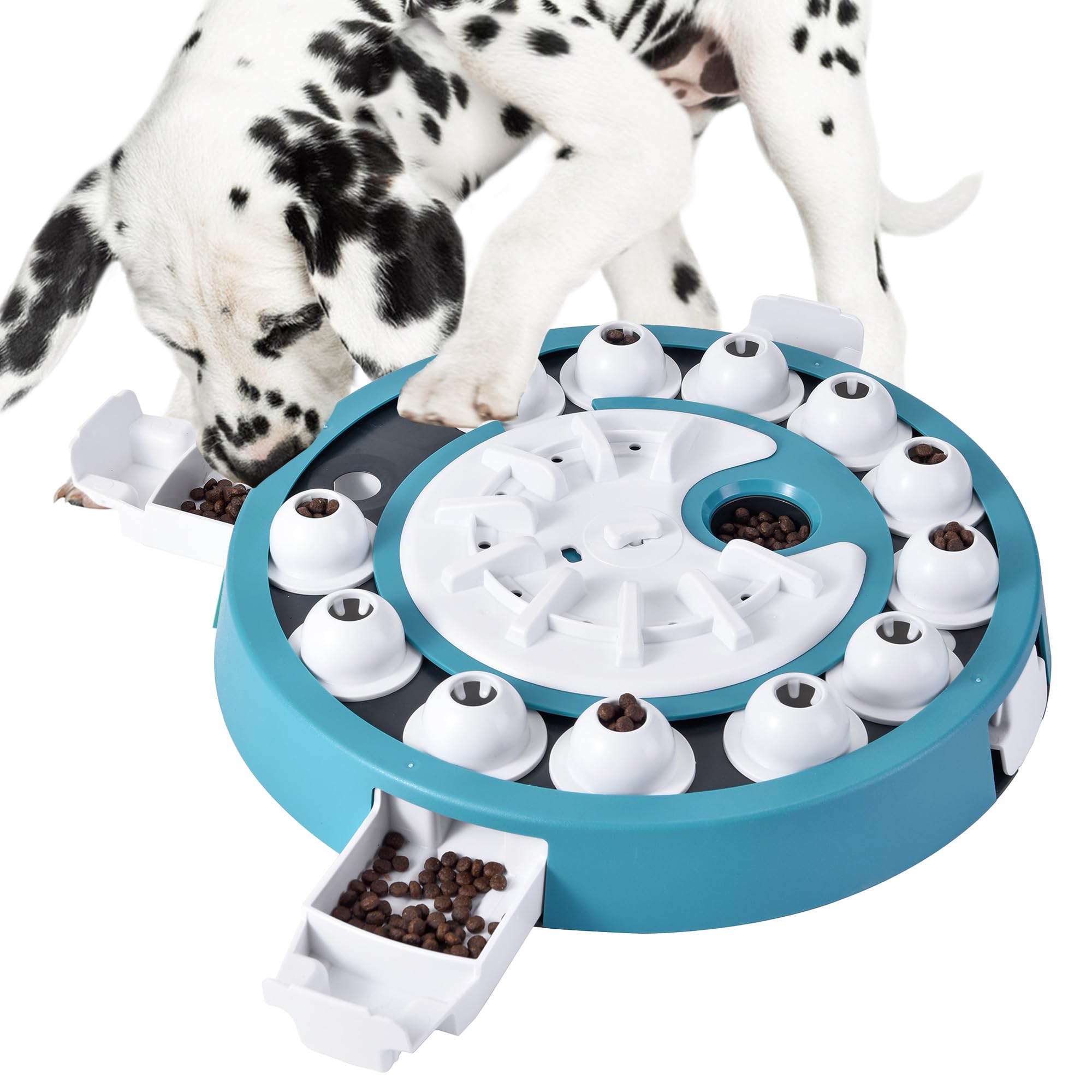 DollSheriffgoo Dog Puzzle Toy Mental Stimulation - Level 3 in 1 Dogs Food Puzzles Toys, Dog Treat Puzzle Feeder (Advanced-Mars G