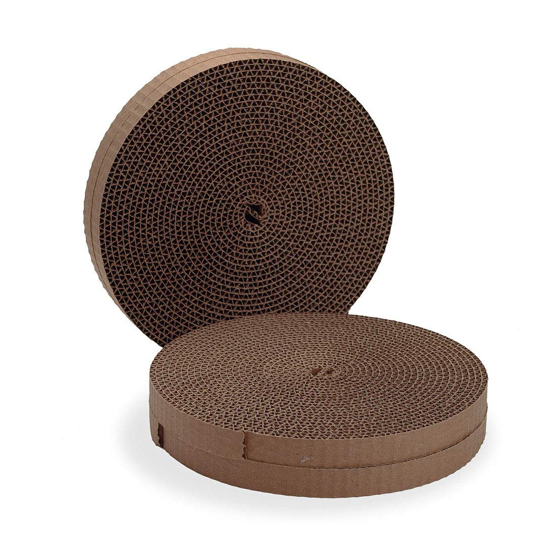 Coastal Bergan Turbo Scratcher Replacement Pads, 2-Pack, Tan, Model 793007, Multi Material