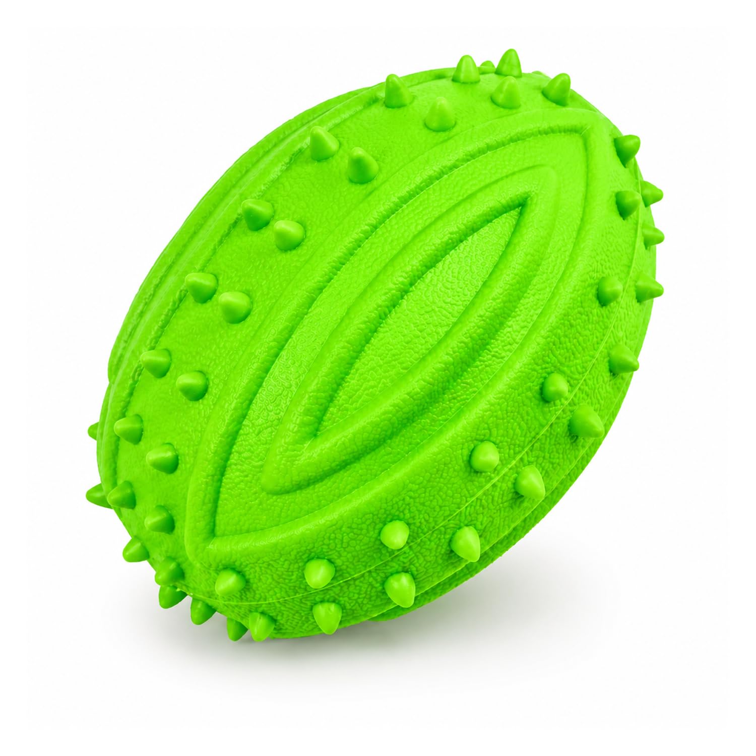 Emily Pets Dog Squeaky Ball Toy, Durable Rubber Chew Ball For Small & Medium Dogs, Interactive Teeth Cleaning, Puppy Training To