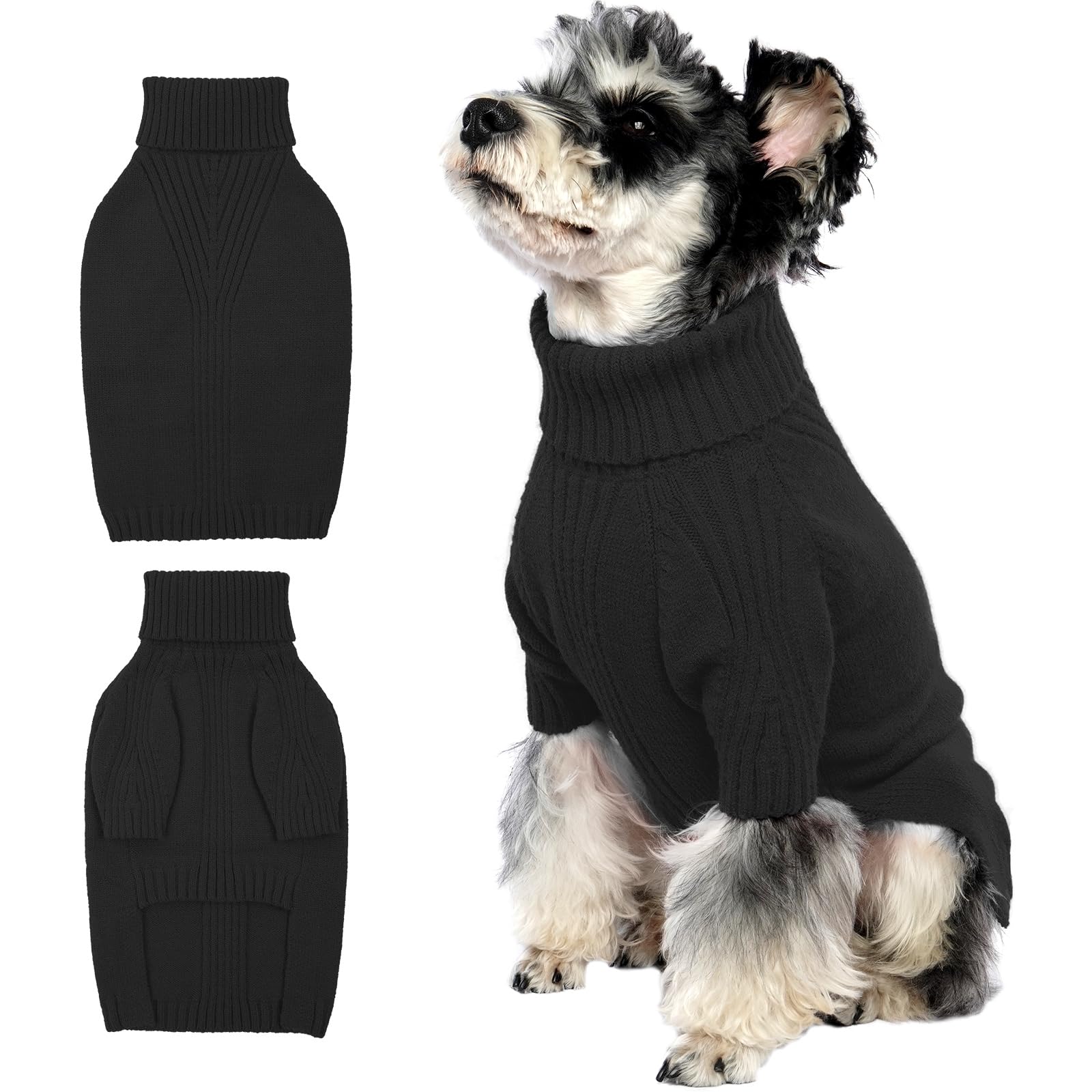 Iecoii Dog Sweater,Dog Sweater For Medium Dogs Girls Boys,Dog Sweater Christmas,Pet Sweatshirt Knitwear Outfit For Holiday,Turtl