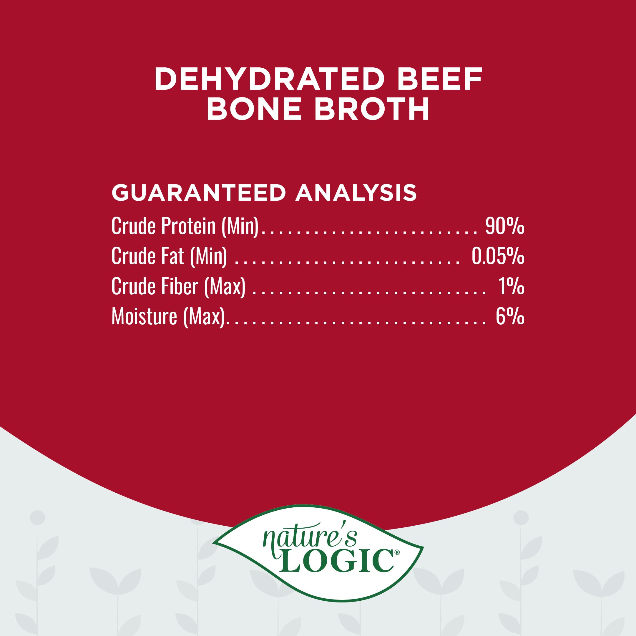 Natures Logic Dehydrated Beef Bone Broth, 6oz