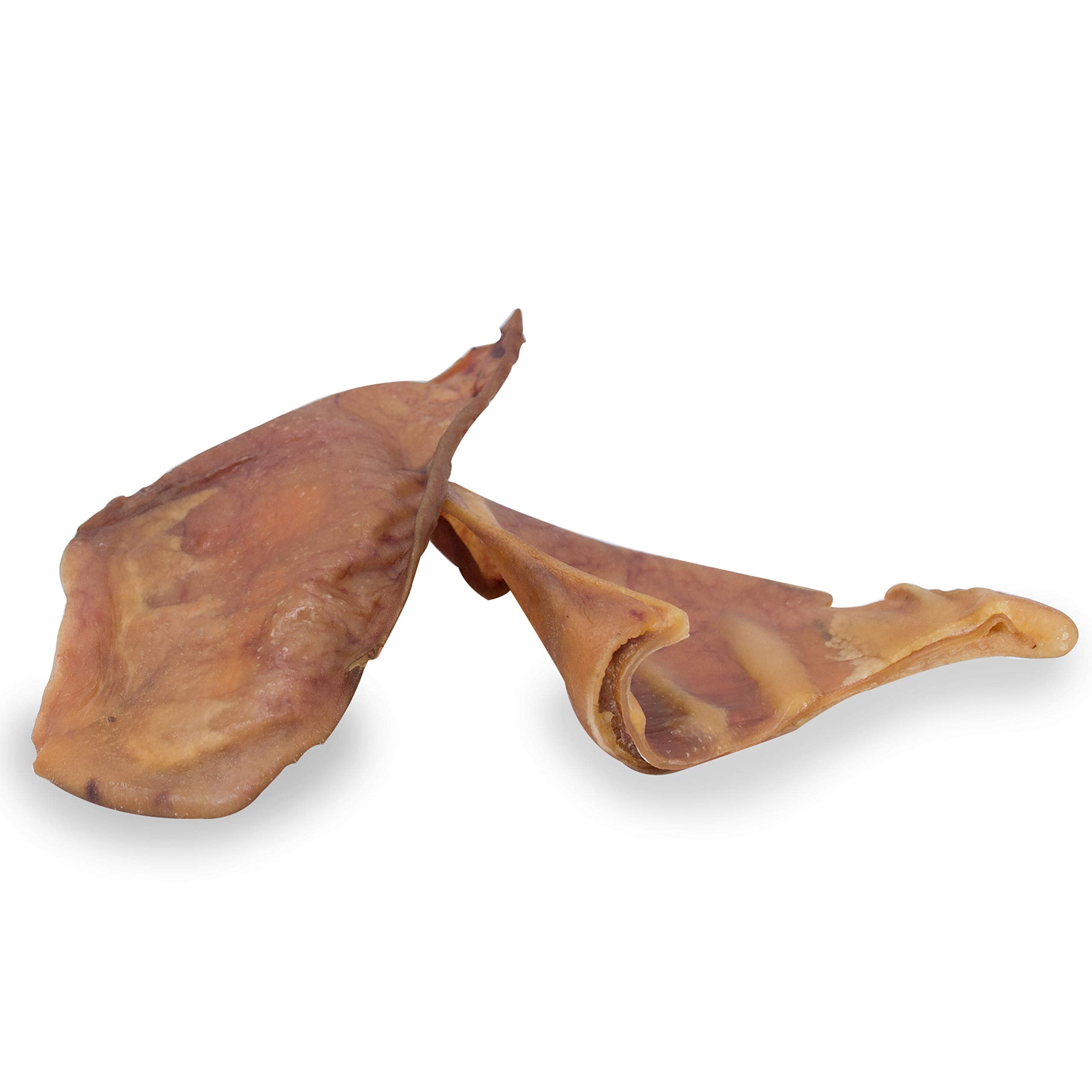 Cadet Natural Pig Ears for Dogs, Long Lasting & Natural Chew Treats for Dogs, 25 Count