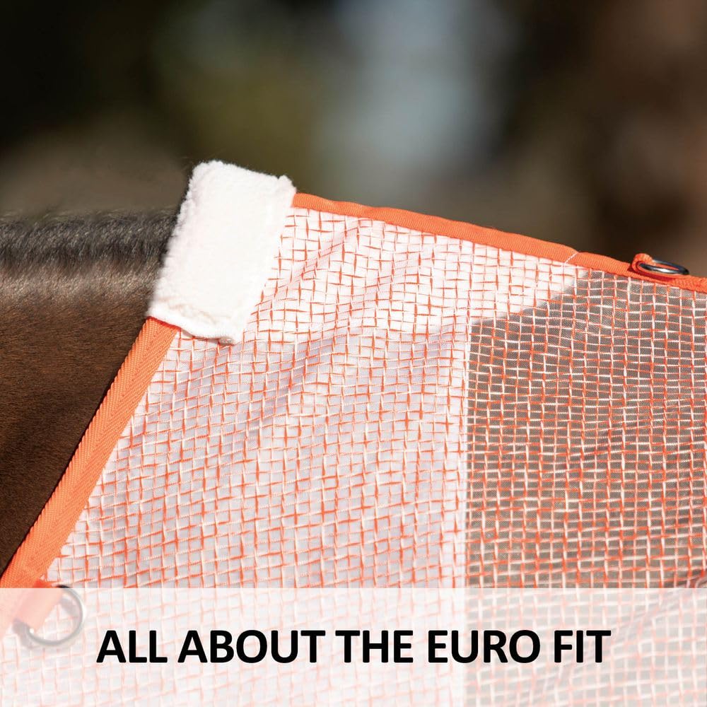 Schneiders Ripstop Nylon Mesh Ii Horse Fly Sheets | Optimal Airflow & Uv Protection | Euro Surcingle | Color Lilac | Size 70