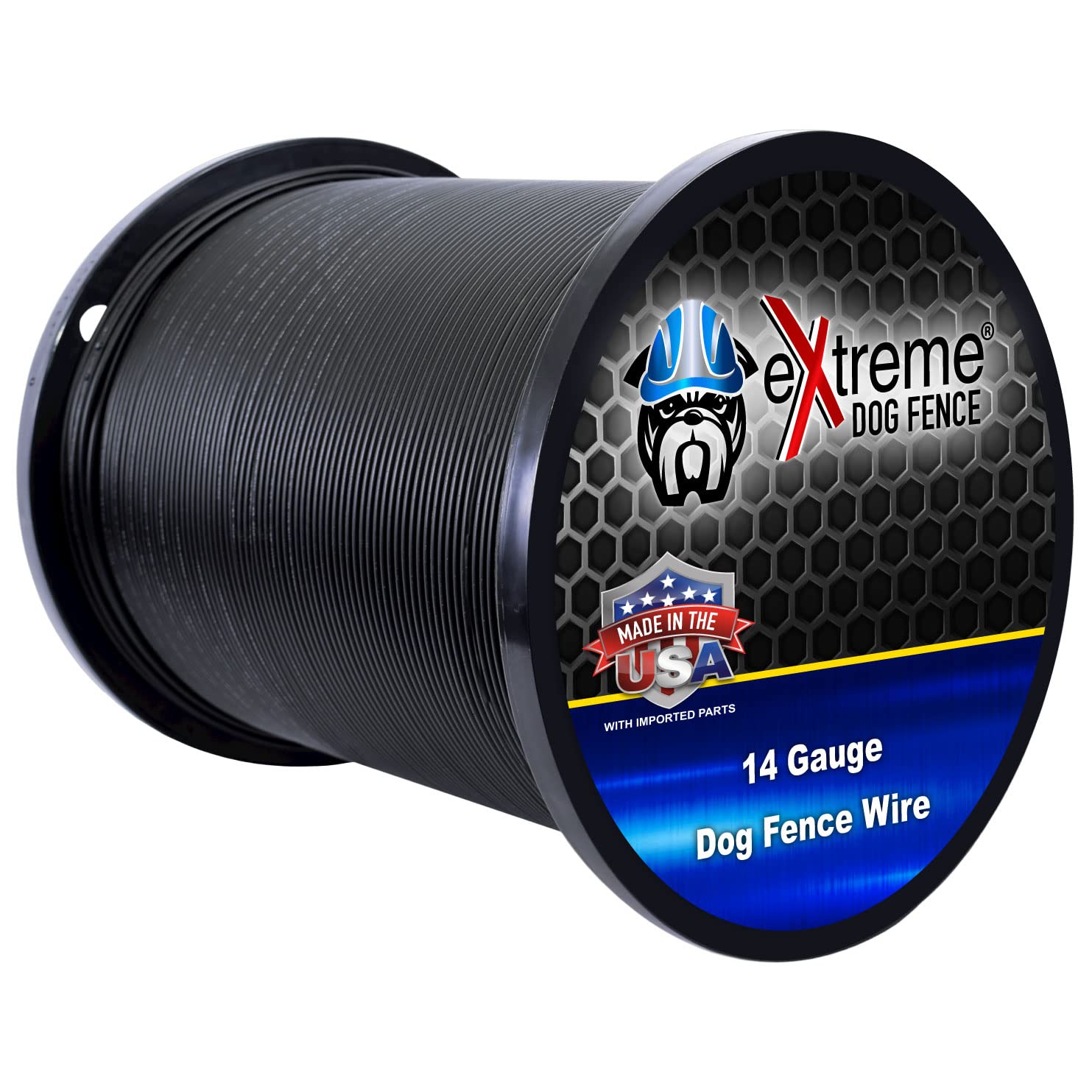 Extreme Dog Fence Industrial Grade Dog Fence Wire - 2500 Feet Of Thickest Longest Lasting Electric Dog Fence Wire Available -14 