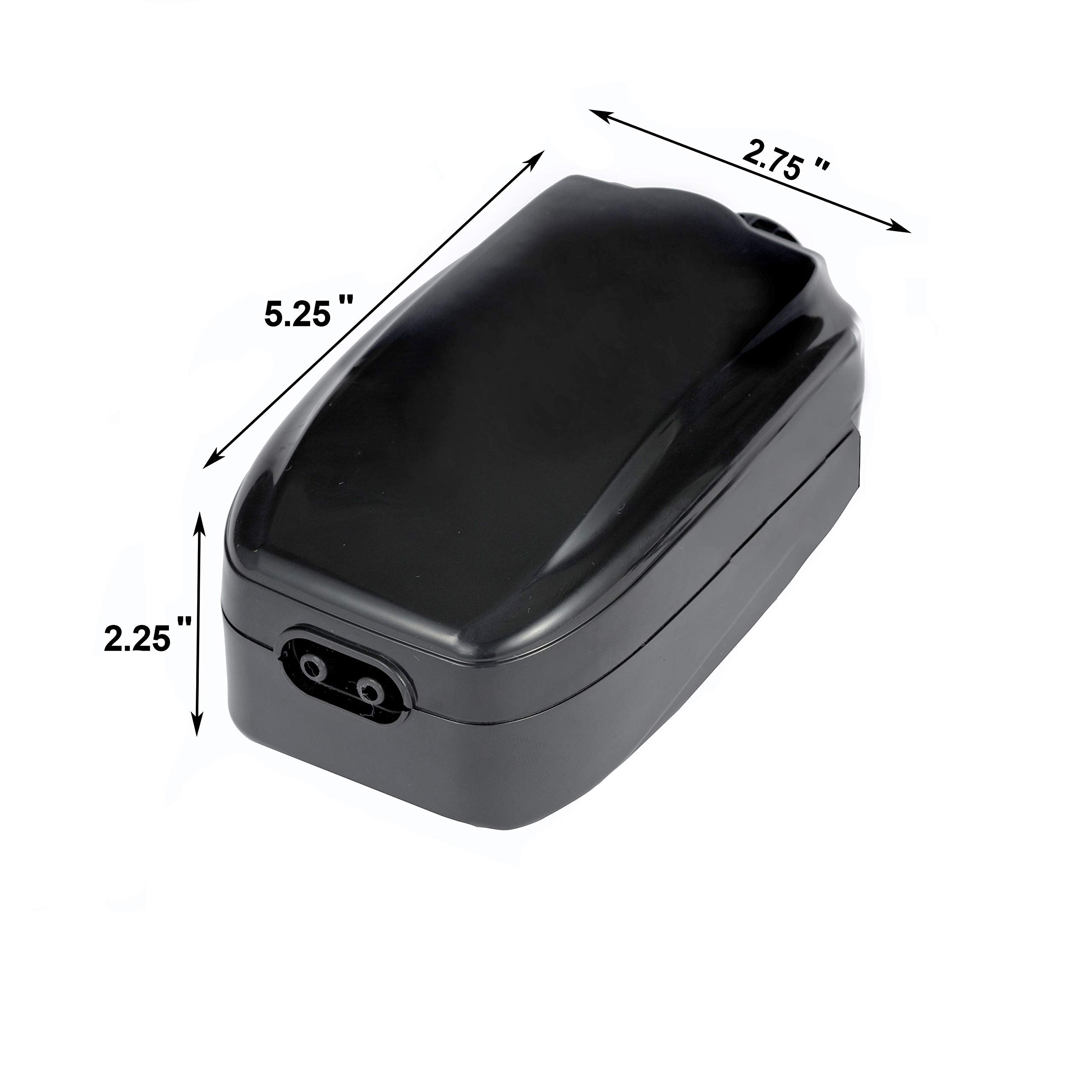Aquaneat Aquarium Air Pump, 100Gph Adjustable Dual Outlets, Oxygen Aerator For 100 Gallon Fish Tank, Hydroponics Bubbler With Air Stones, Check Valves, Airline Tubing