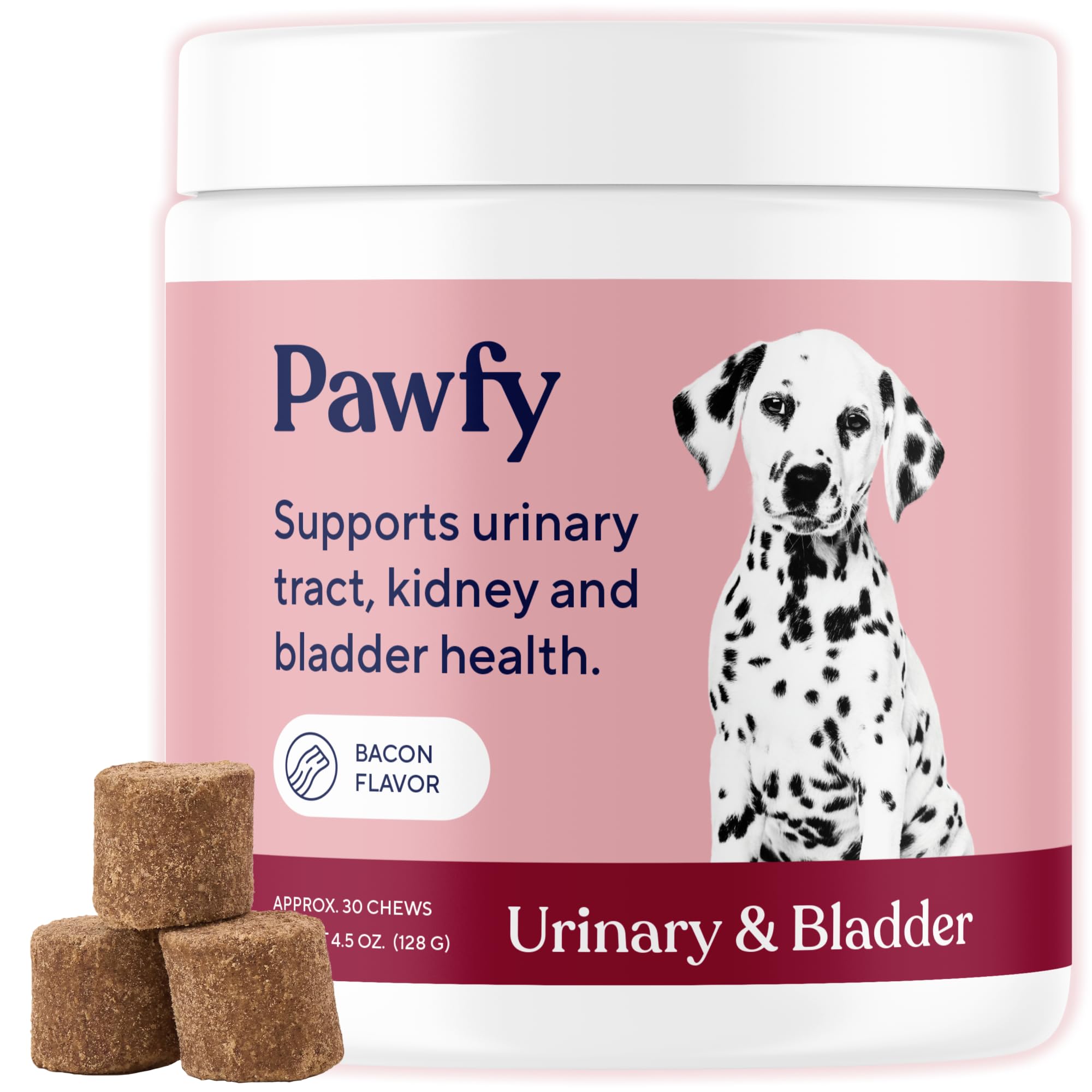 Pawfy Dog UTI Supplement | Cranberry & D-Mannose for Urinary Tract & Bladder Health | Ideal for Senior Dogs | Urinary Tract Infe