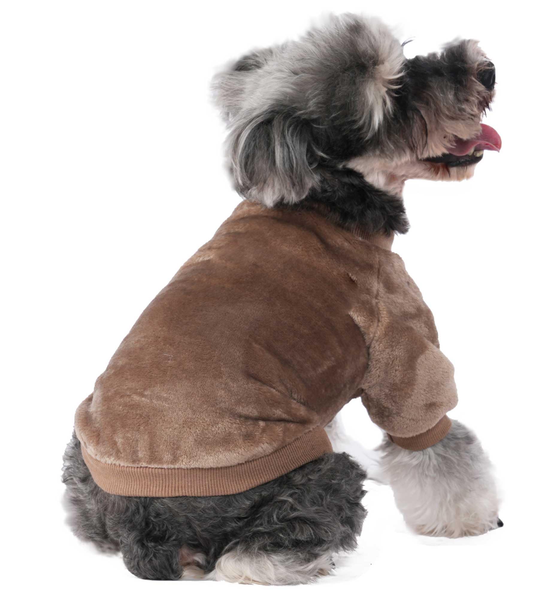 Fabricastle Dog Sweater, 3-Pack Dog & Cat Clothes, Soft And Warm Pet Jackets Xxs For Small Dogs Boy & Cats, Winter Pet Apparel C