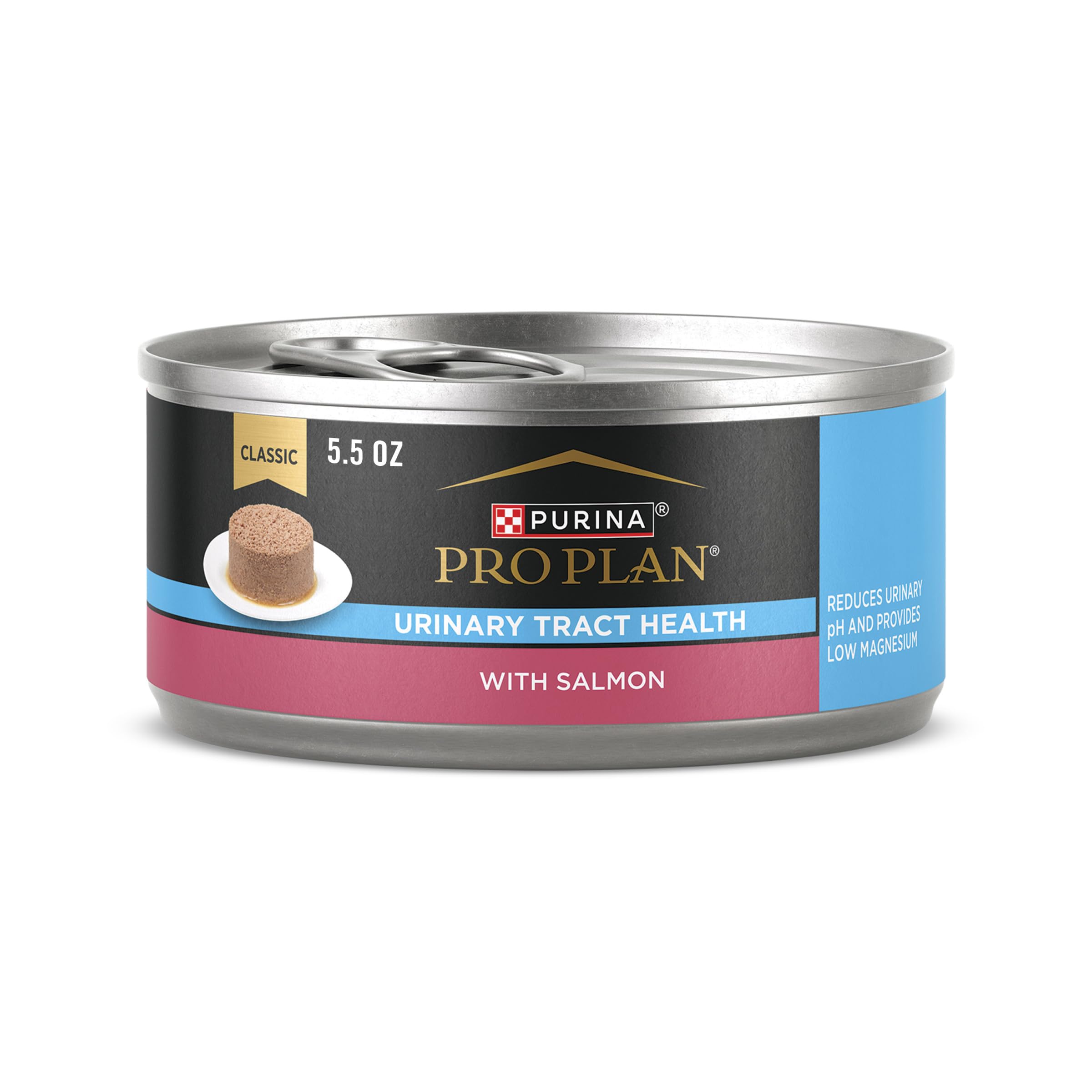 Purina Pro Plan Urinary Tract Cat Food Wet Pate, Urinary Tract Health Salmon Entree - (24) 5.5 oz. Cans