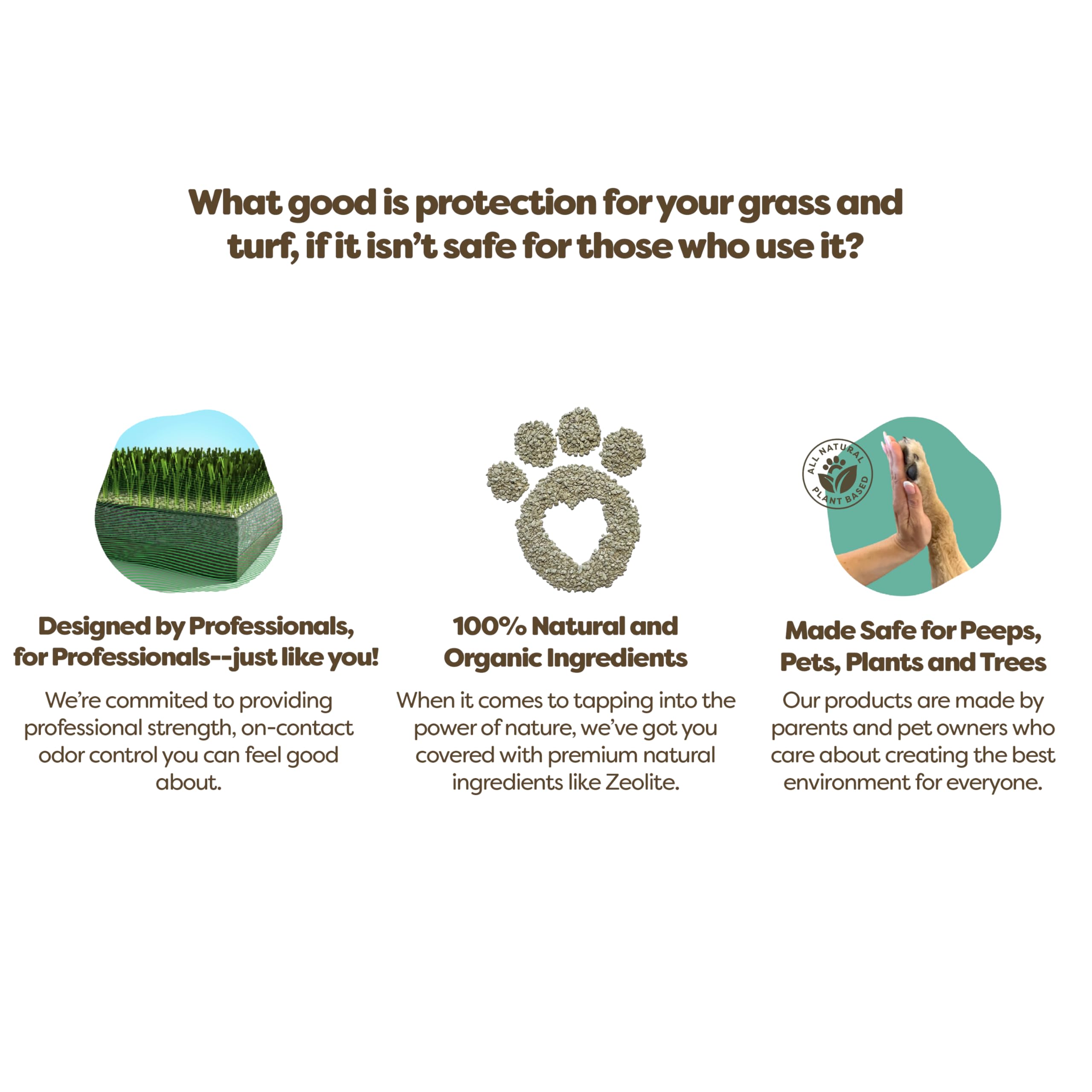 Zeofill Premium Outdoor Odor Infill - 40Lbs. Bag - Pet Urine Odor Eliminator For Artificial Turf, Grass, Playgrounds, & Sport Fi