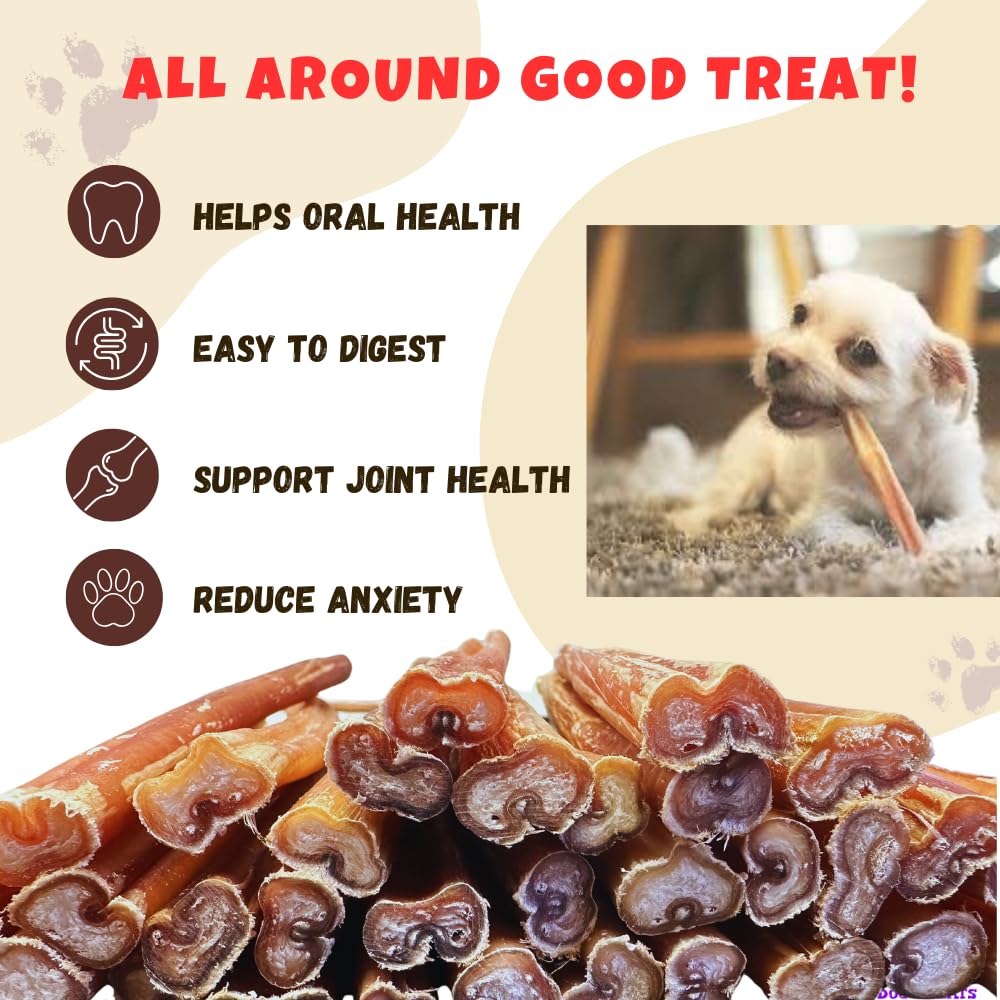 Amazing Dog Treats - 6 Inch Medium Size Bully Sticks (25 Count) - Bulk Bully Sticks for Dogs - No Hide Bully Stick Dog Bones
