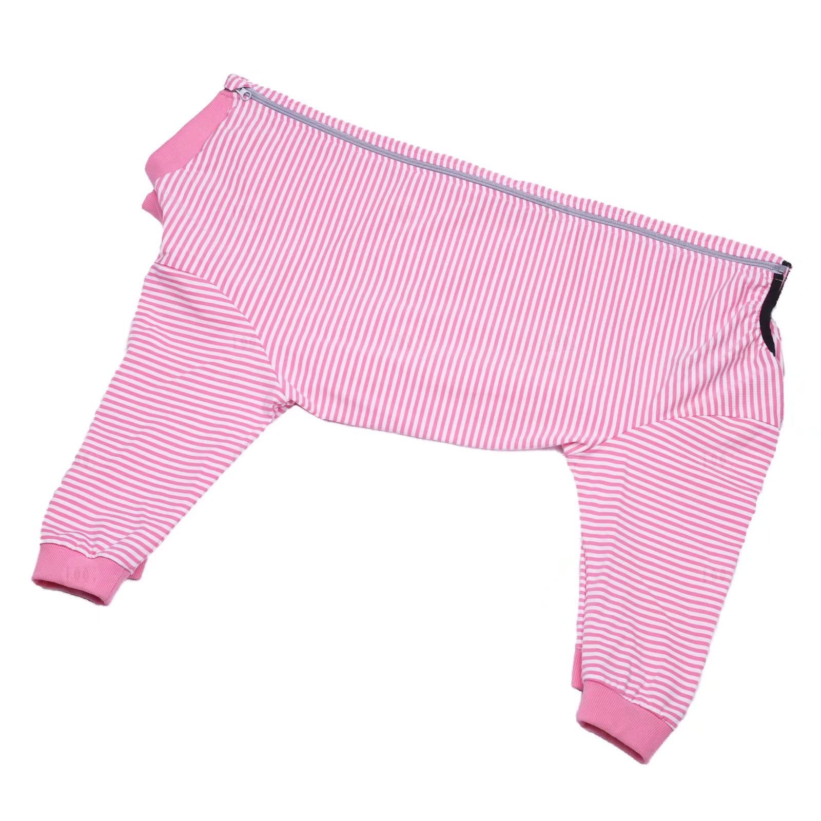 Yeapeeto Dog Onesie Surgery Recovery Suit for Large Medium Bodysuit Dogs Pajamas PJS Full Body for Shedding, Prevent Licking, Wo