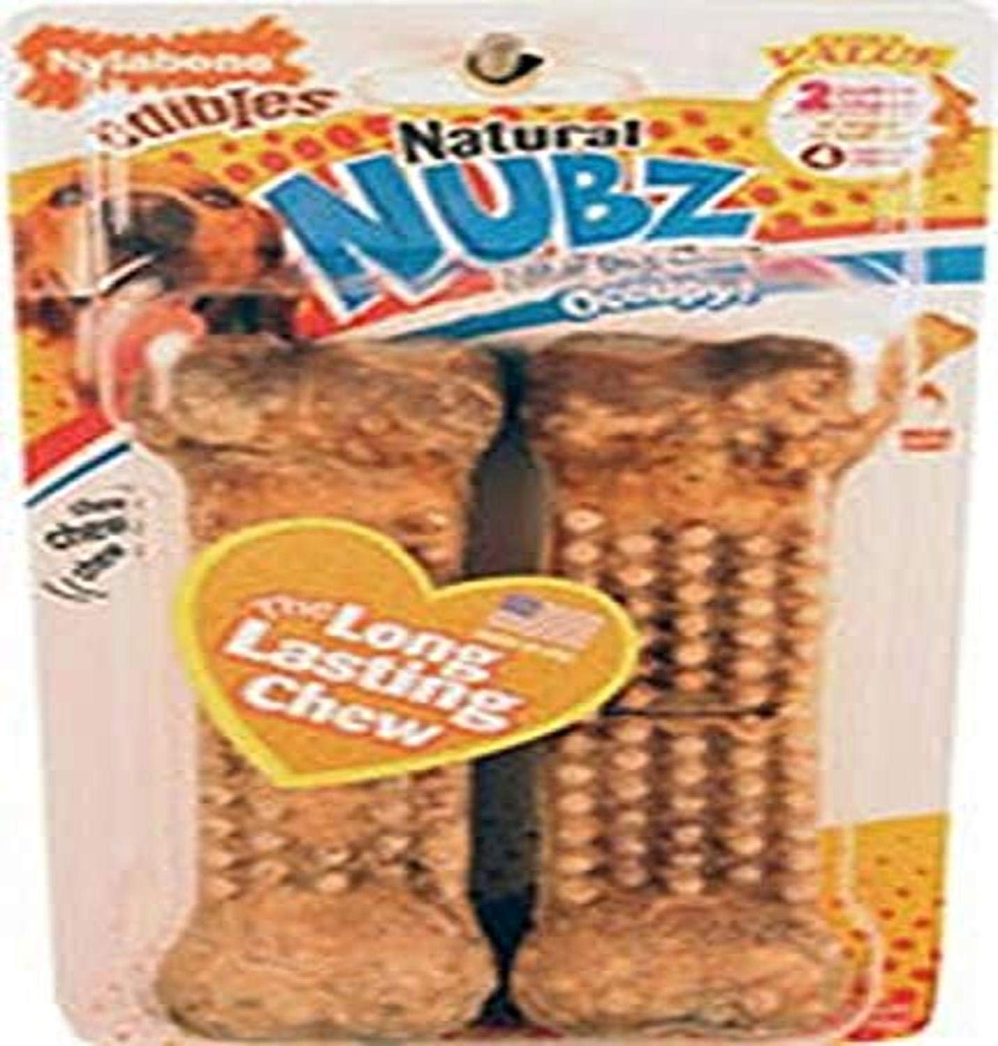 NUBZ EDBLS DC CHKN 2 LRG (Pack of 1)