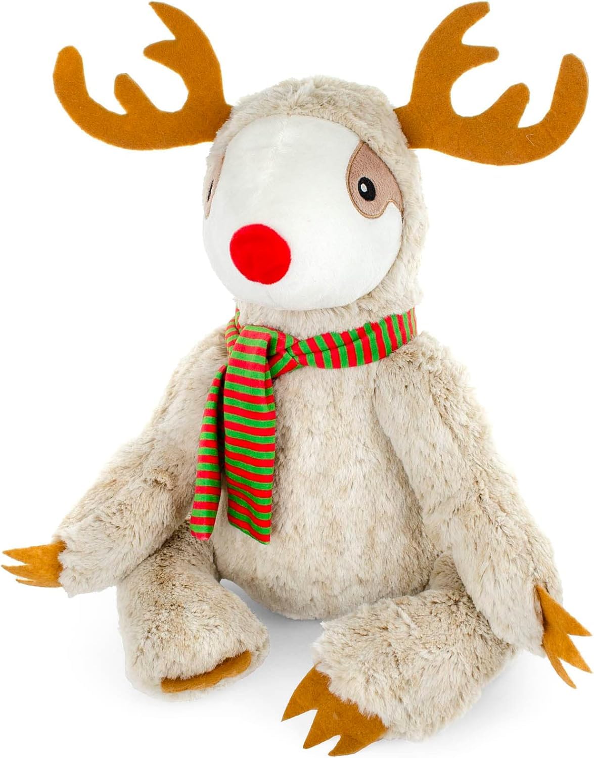 Giftable World 7'' Holiday Sloth With Honker - 2 Pack